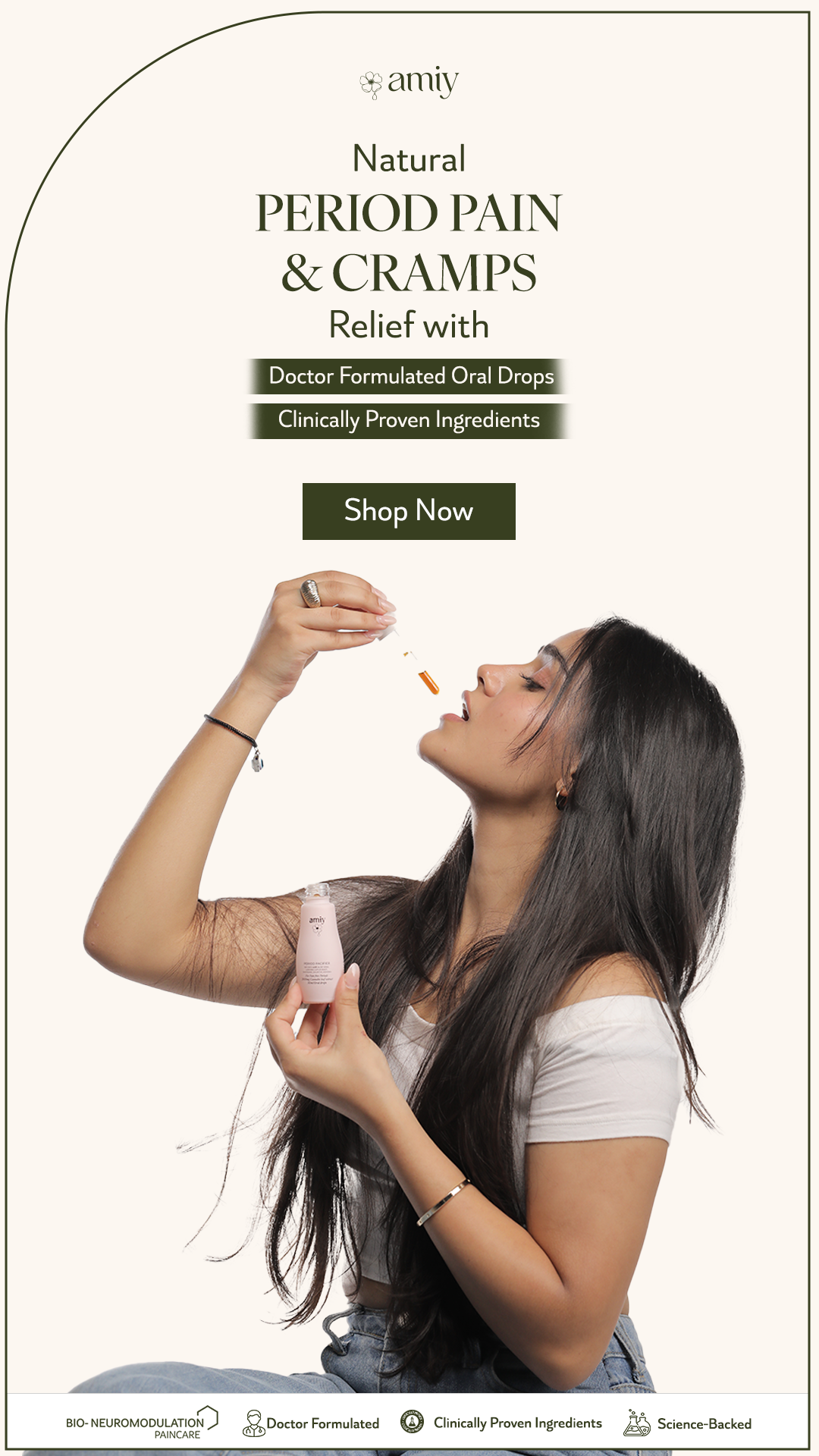 Amiy Naturals Facebook ad