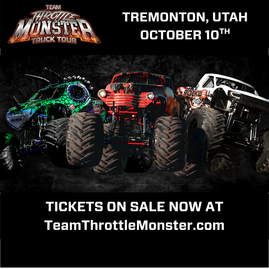 Team Throttle Monster Facebook ad: October 10th in Tremonton!