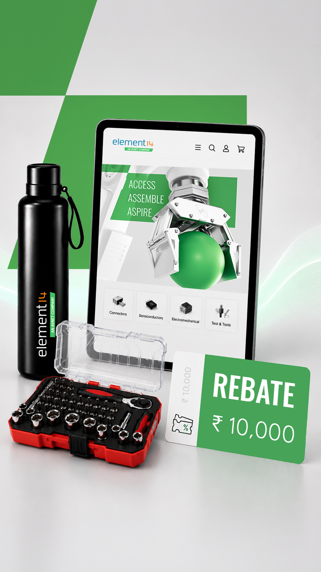element14 Electronics Facebook ad