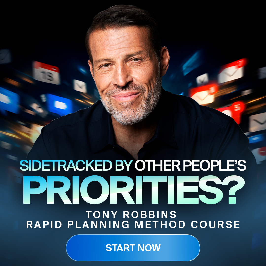 Tony Robbins Facebook ad