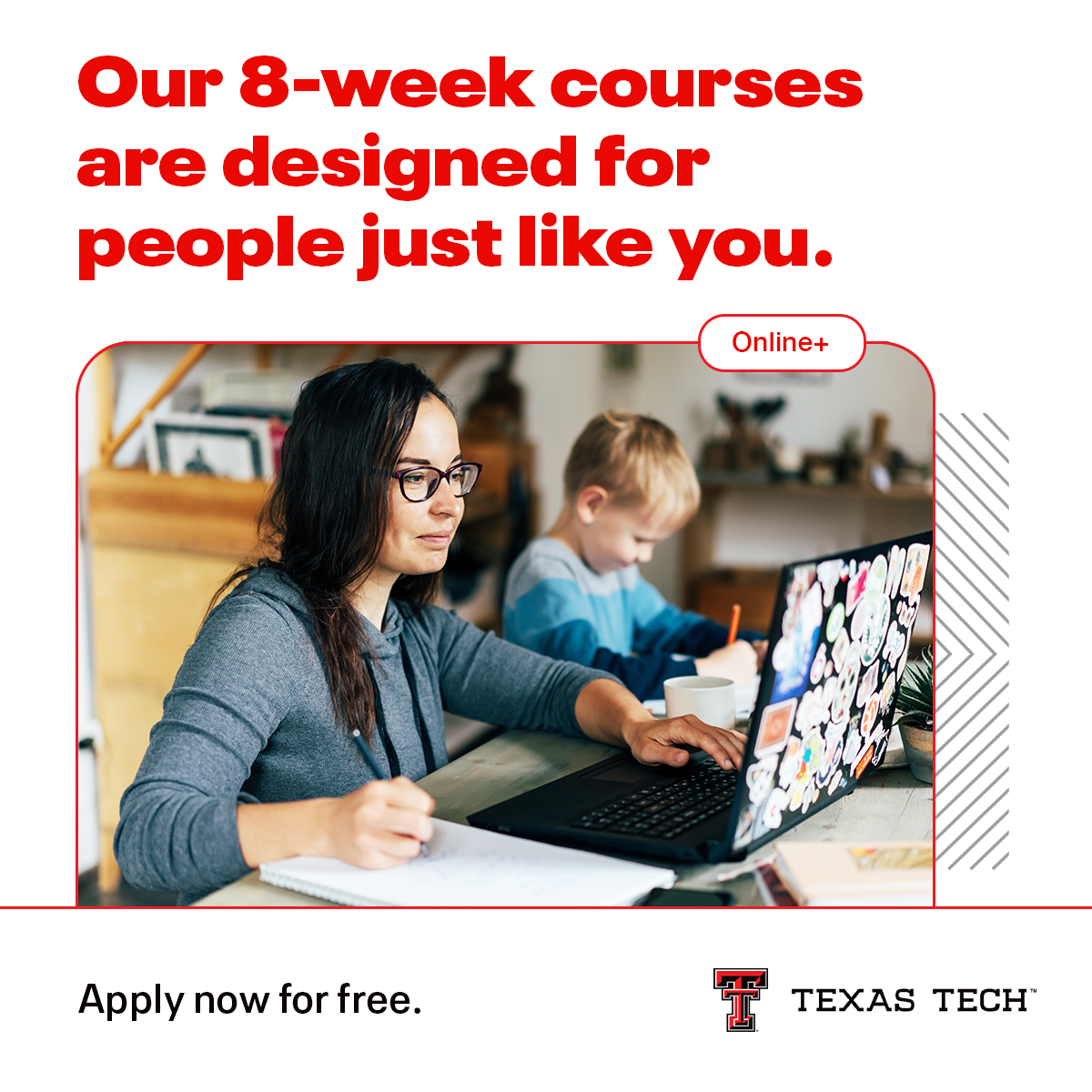 Texas Tech University Online Facebook ad
