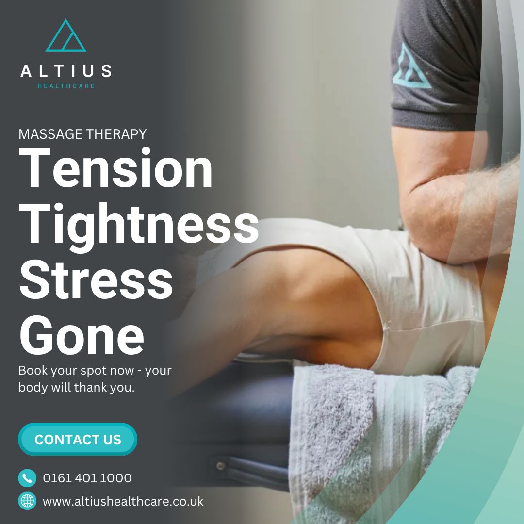 Altius Healthcare Facebook ad: Massage Therapy