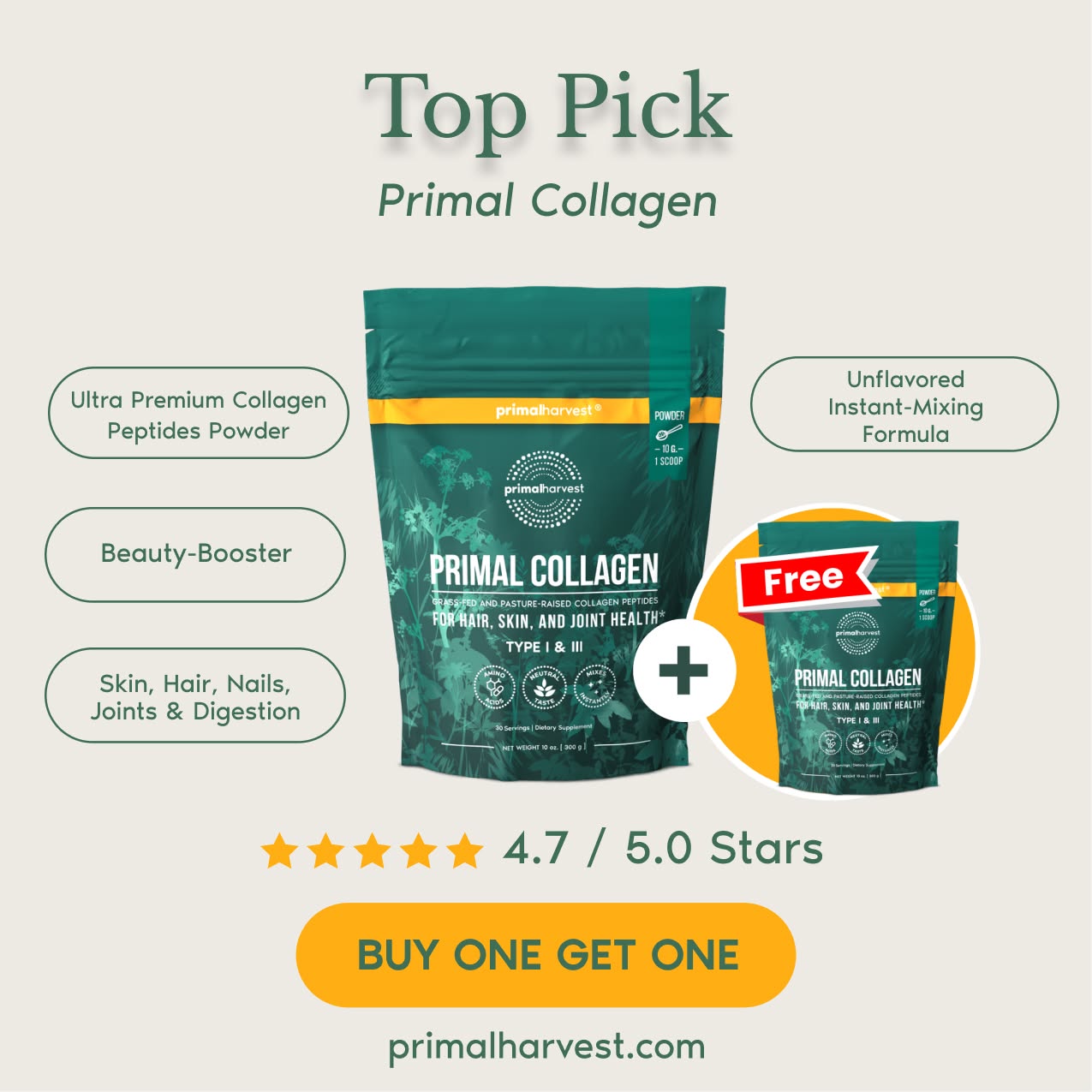 Primal Deals Facebook ad