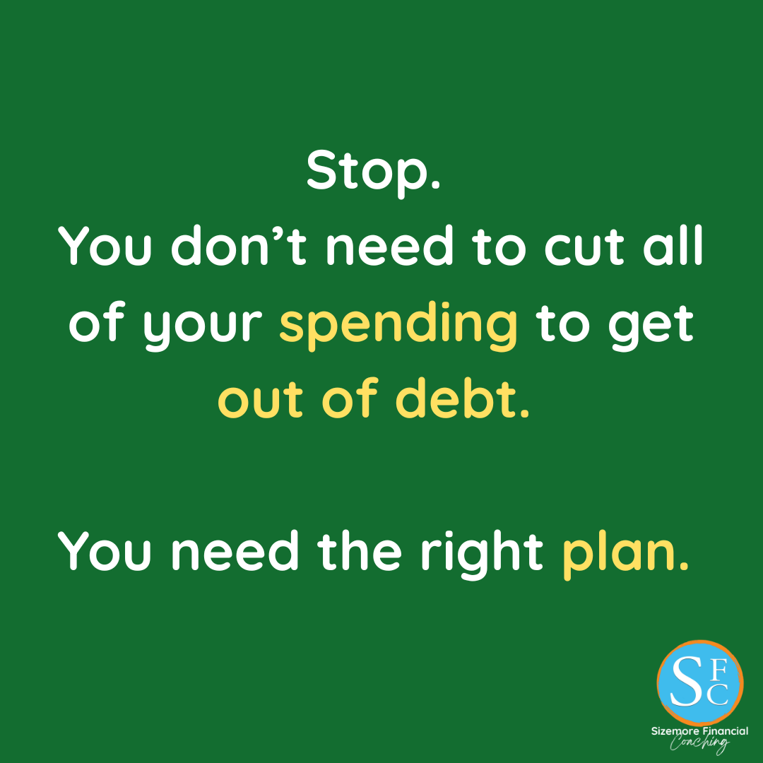 Sizemore Financial Coaching Facebook ad