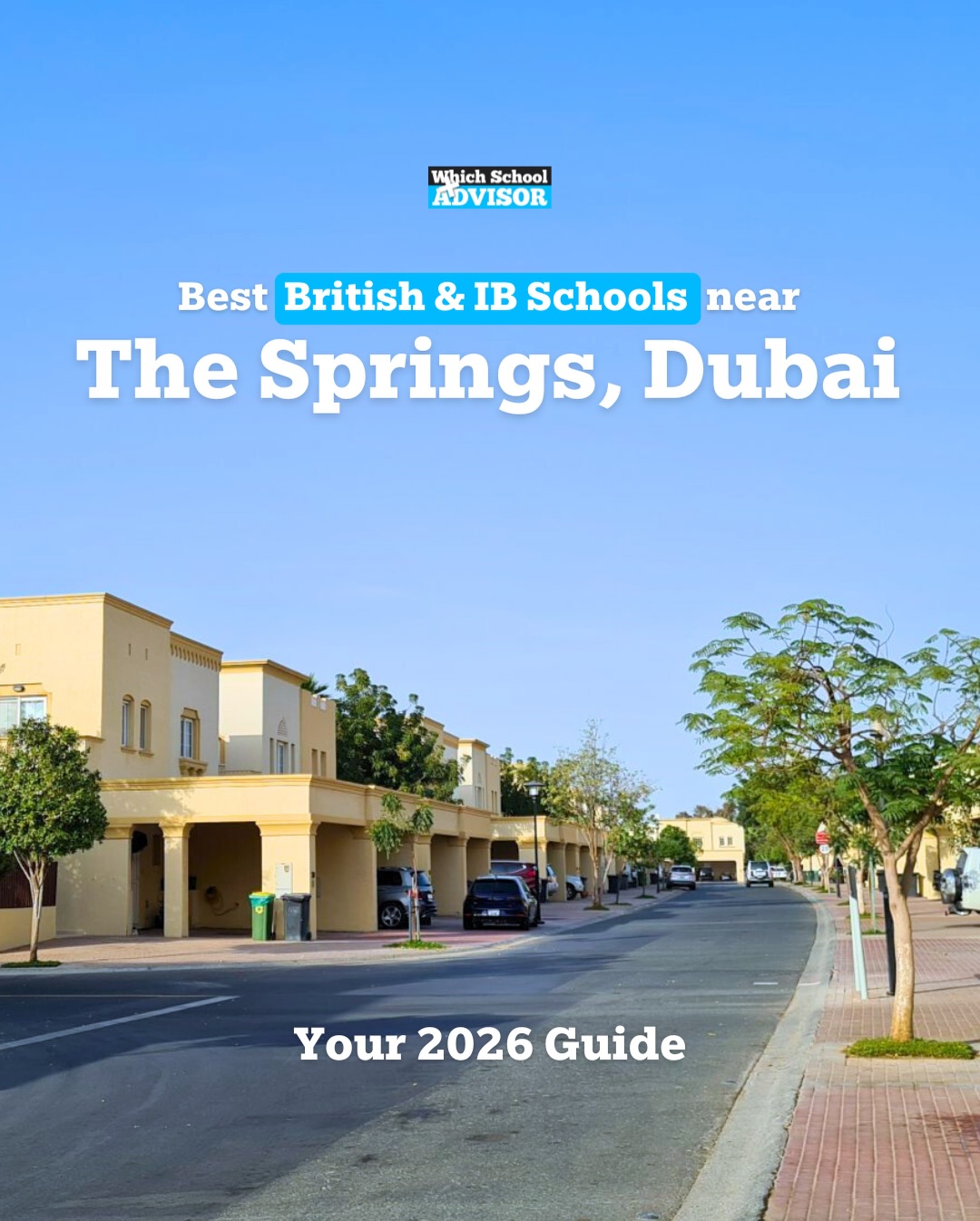 WhichSchoolAdvisor Facebook ad: Families in The Springs are, without a doubt……