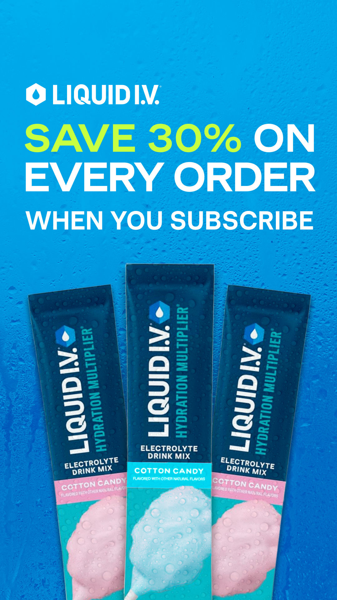Liquid I.V. Facebook ad