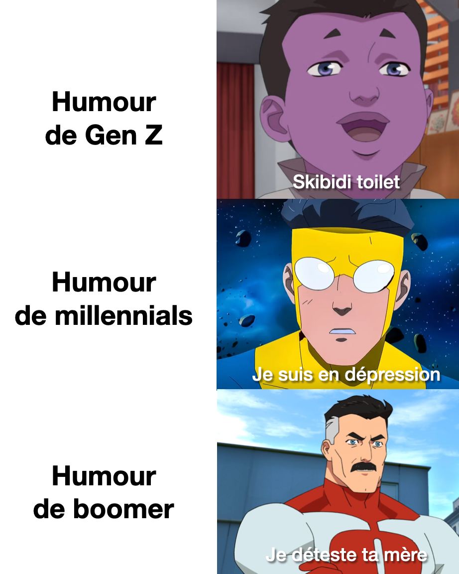 Amazon Prime Video Facebook ad: Si t’as pas la ref t’es un boomer