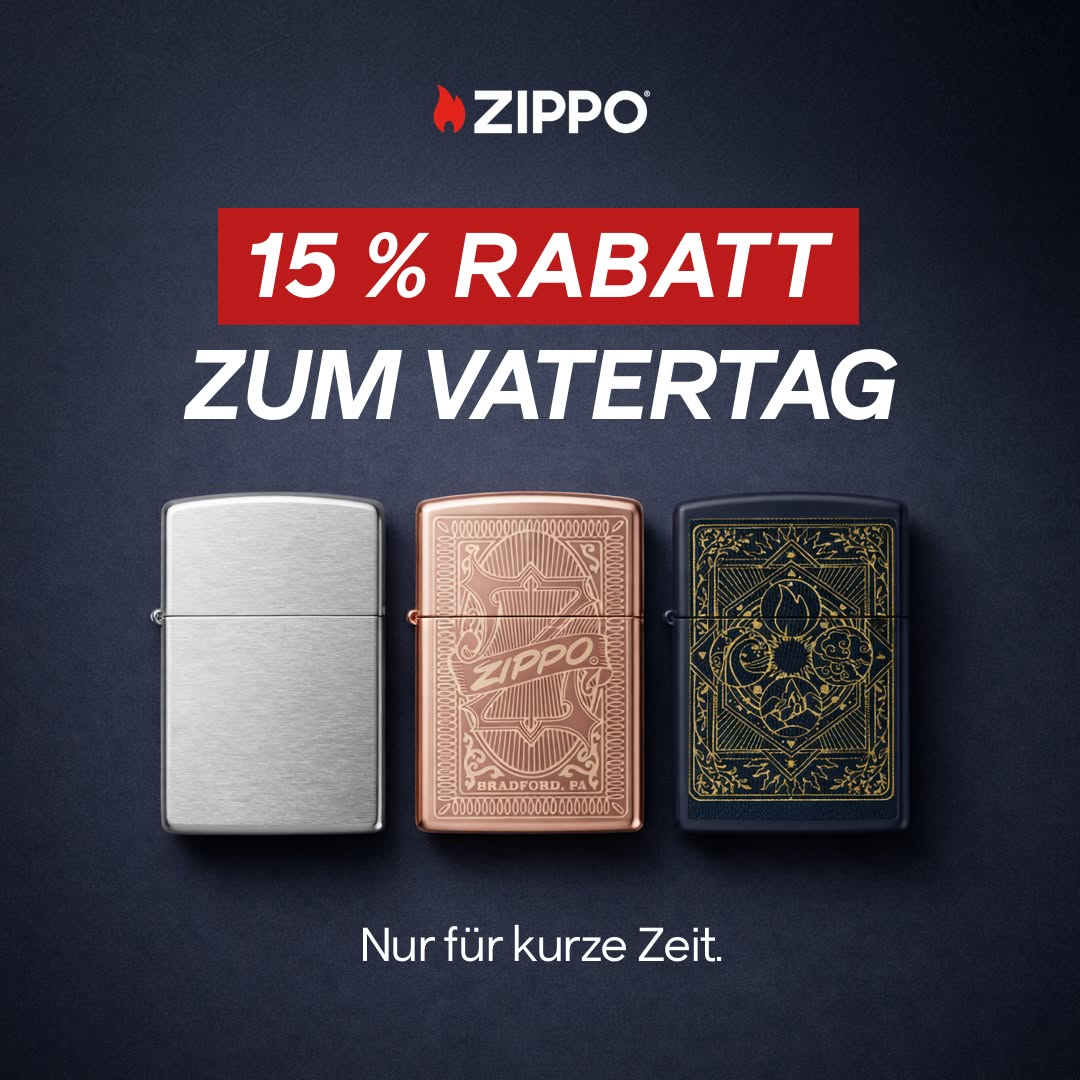 Zippo Europe Facebook ad