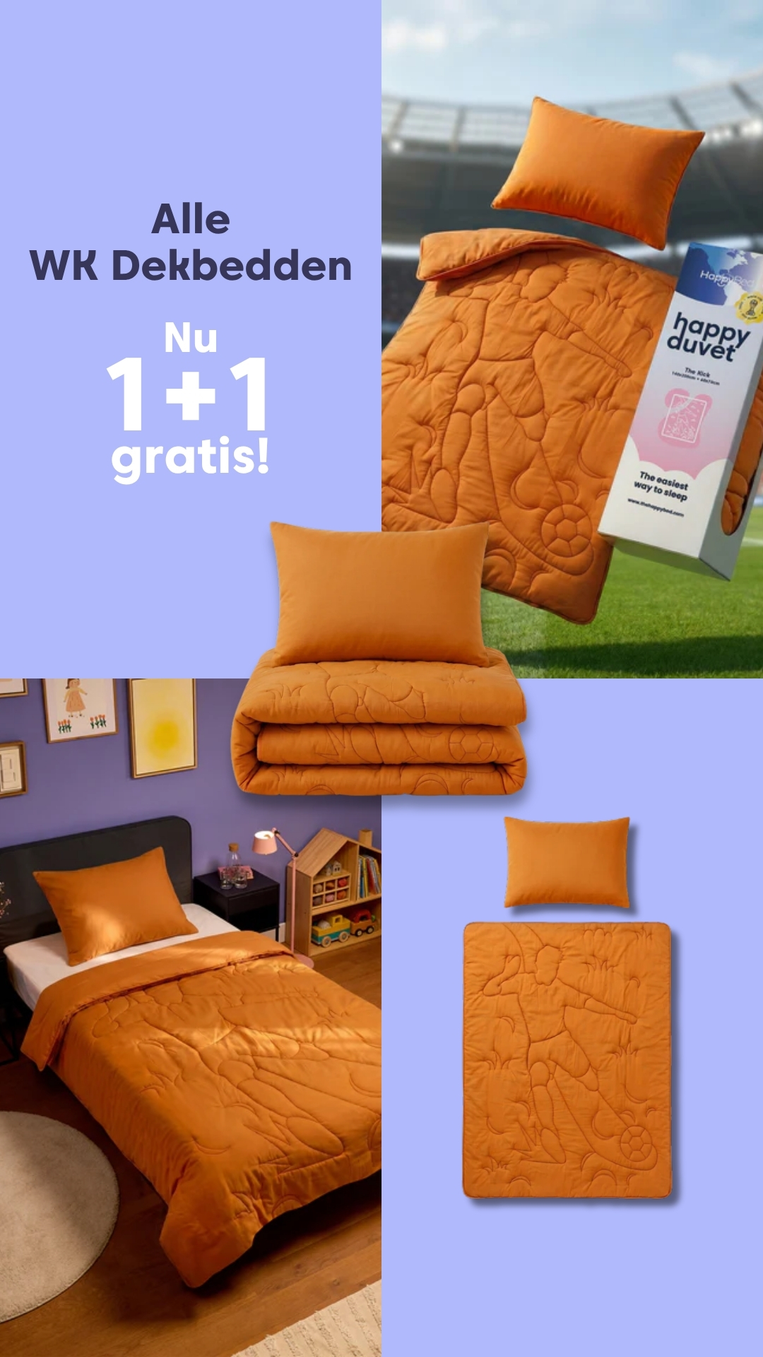 HappyBed Facebook ad