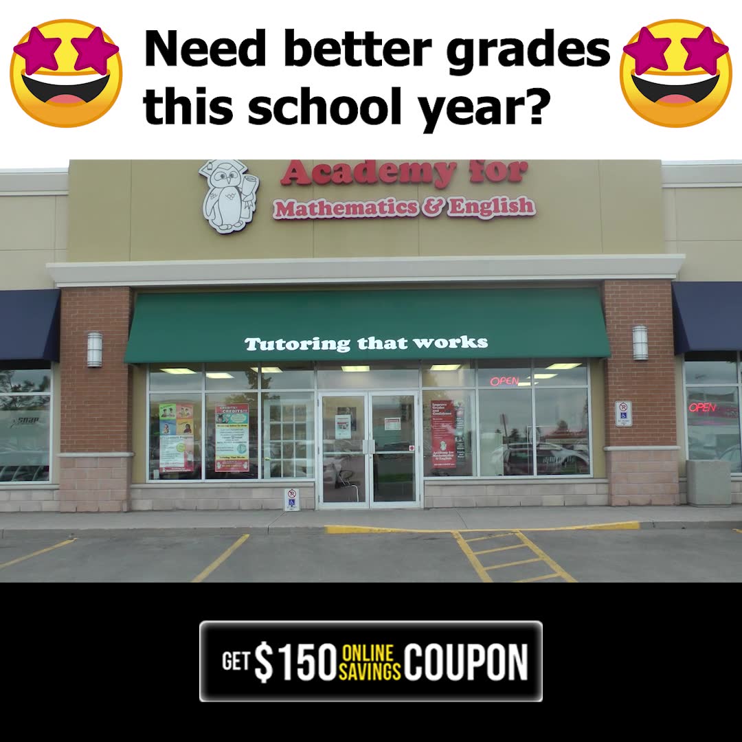 Academy for Mathematics & English Facebook ad: St. John's Parents- Claim FREE $150 Online Tutoring…
