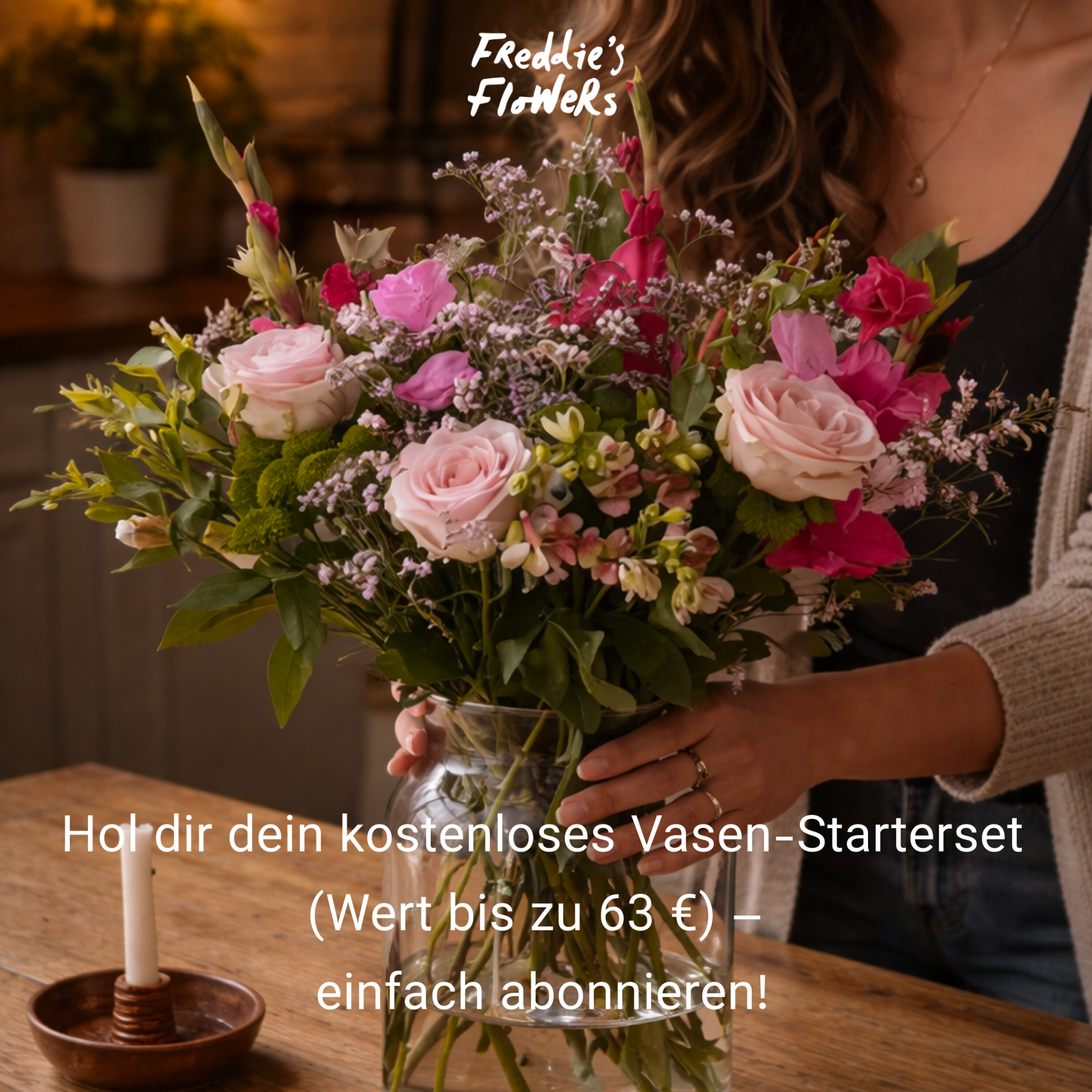 Freddie's Flowers Facebook ad