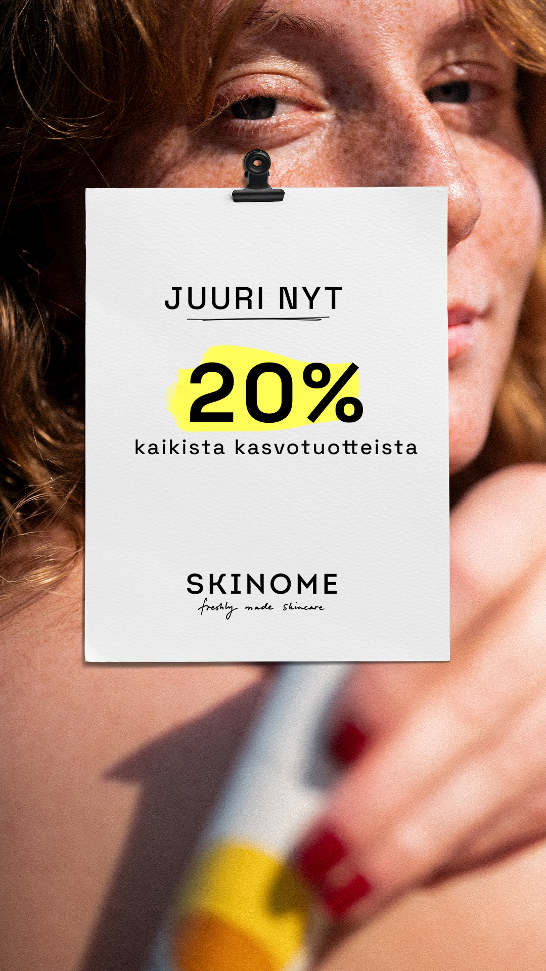 Skinome Facebook ad