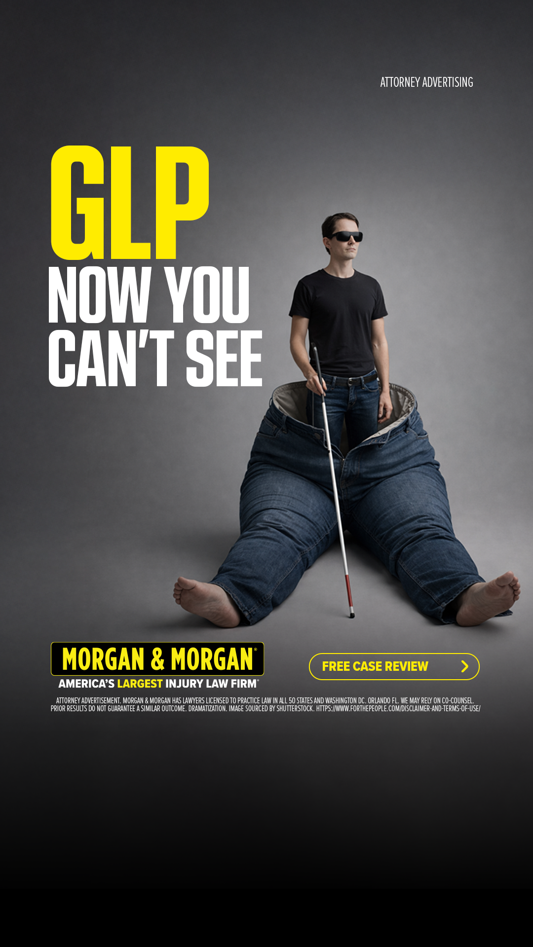Morgan & Morgan Facebook ad