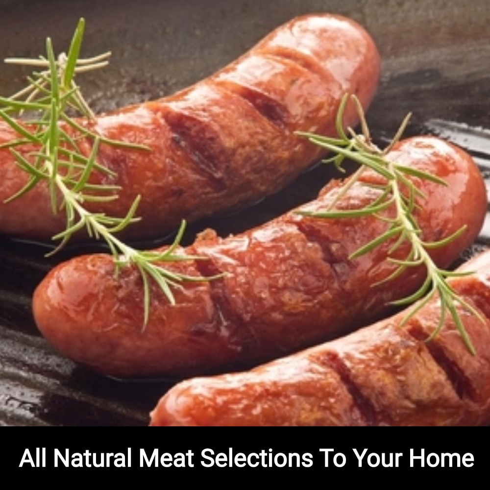 AnswersGuide Thriving Facebook ad: All Natural Meat Selections To Your Home.