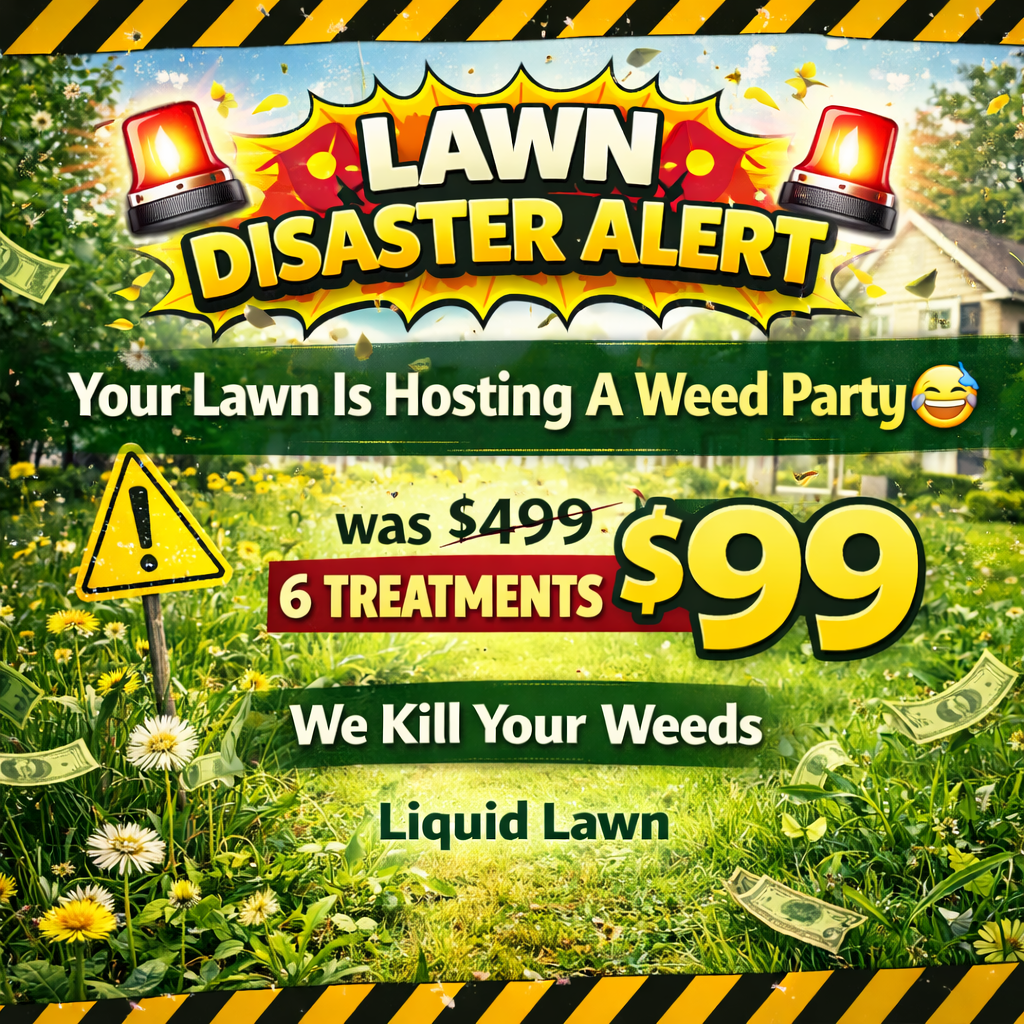 Liquid Lawn Facebook ad