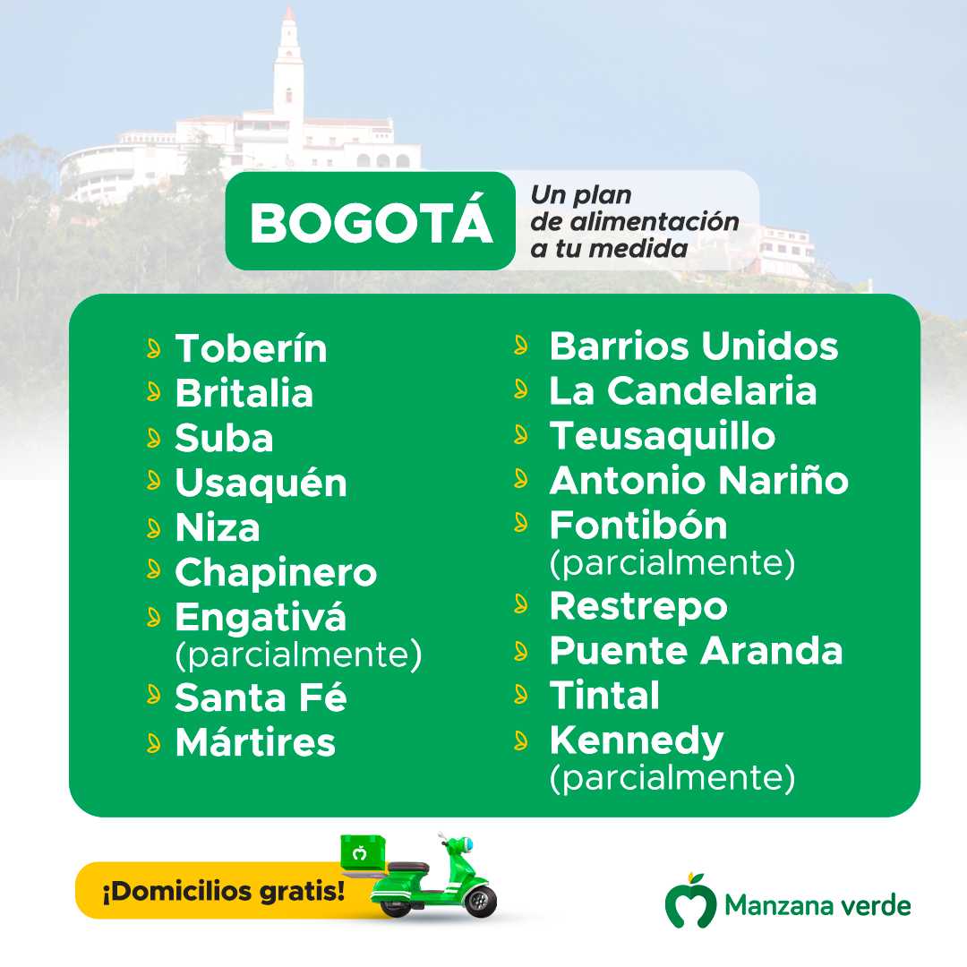 Manzana Verde COL Facebook ad