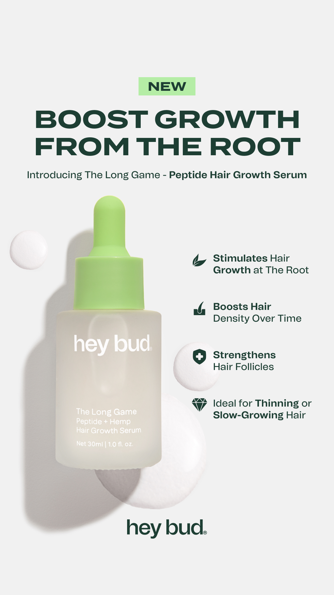 Hey Bud Skincare Facebook ad