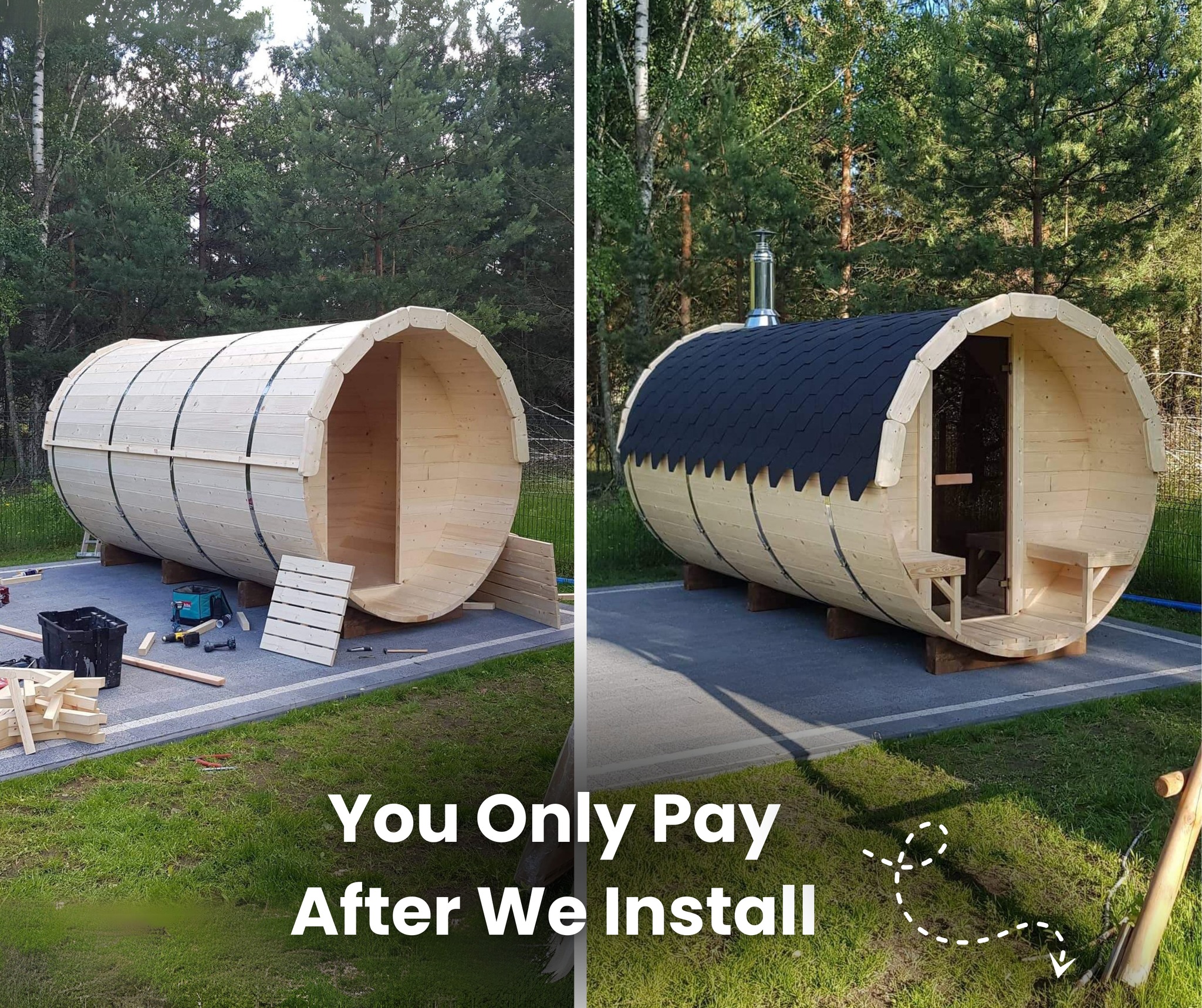 Wood Woodpeckers Facebook ad from Nov 2, 2025