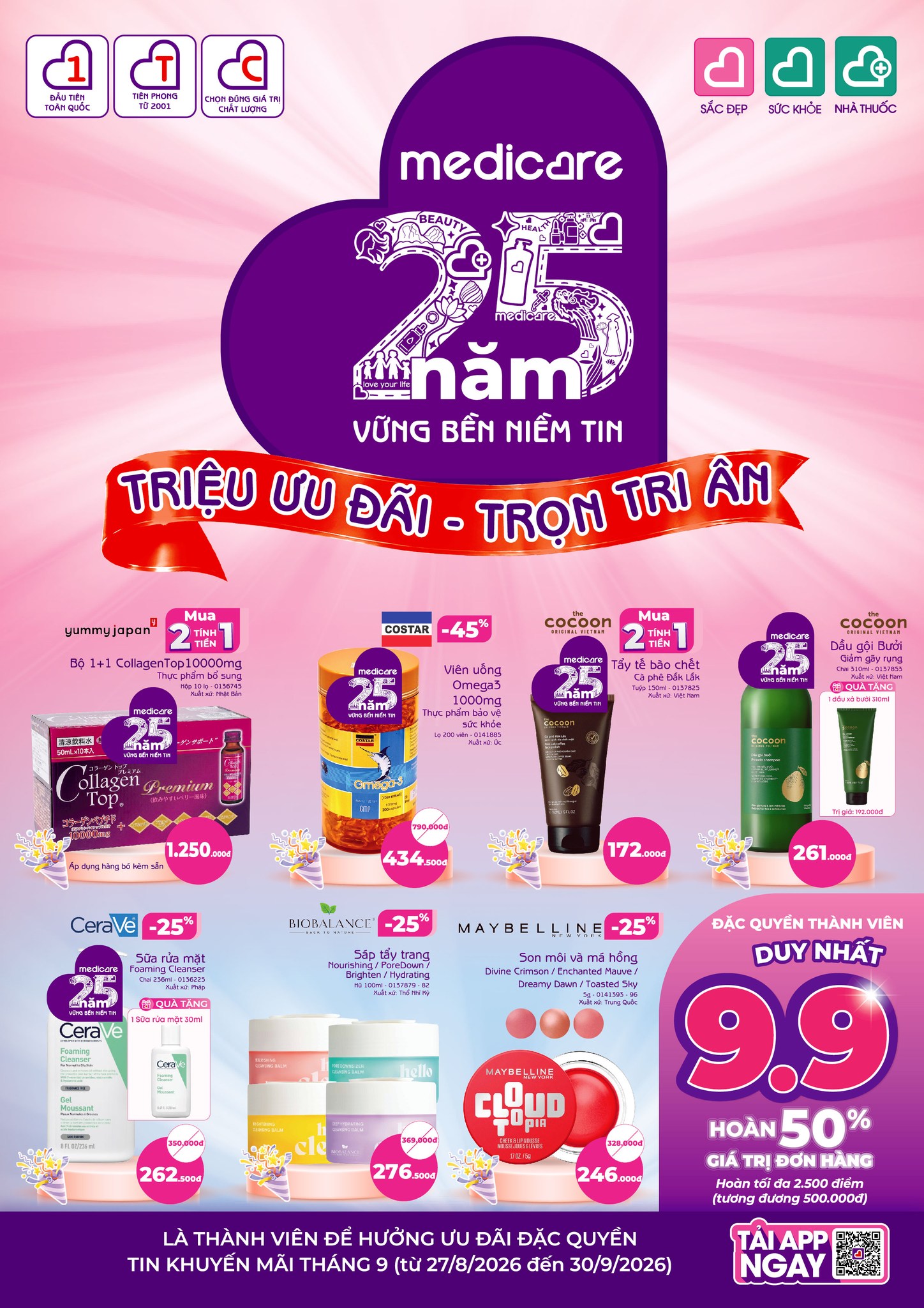 MEDiCARE Facebook ad: 25 NĂM - TRIỆU ƯU ĐÃI - TRỌN…