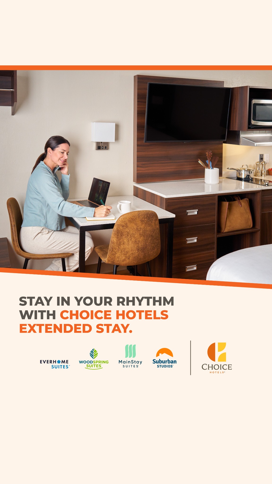 Choice Hotels Facebook ad