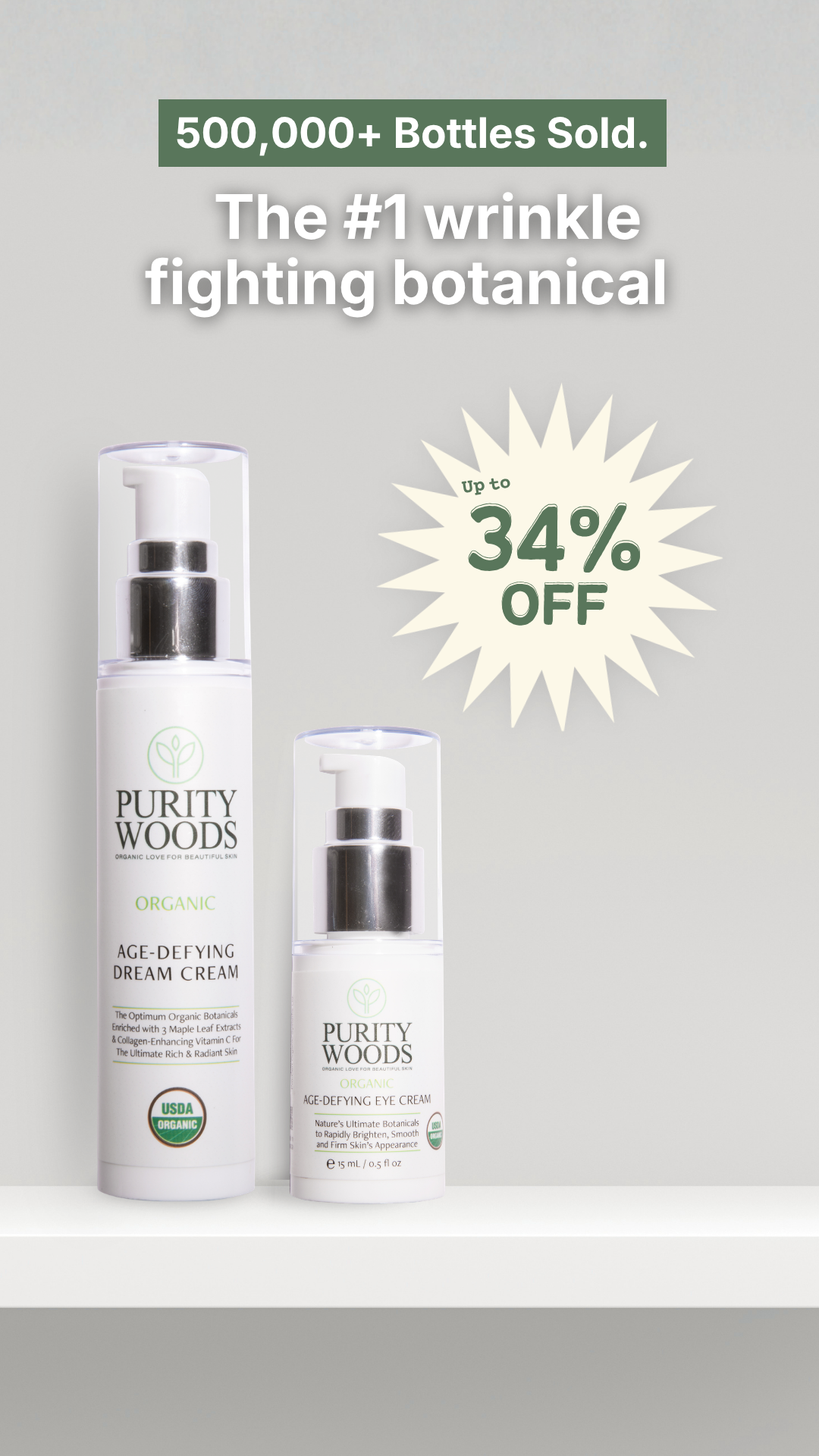 Purity Woods Inc Facebook ad
