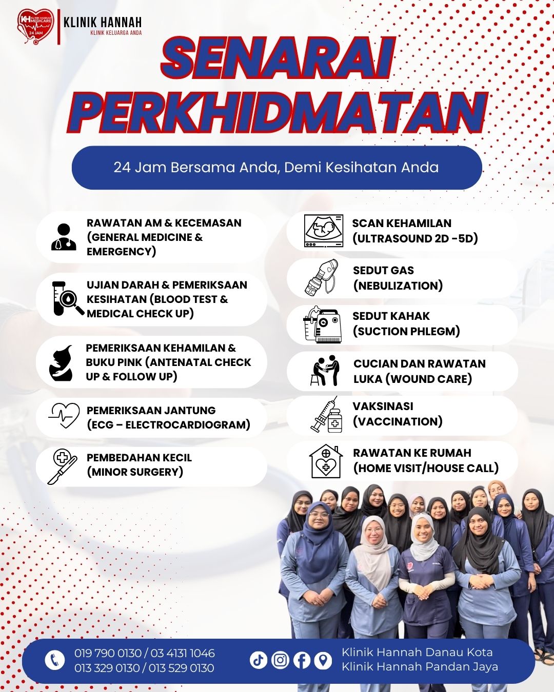 Klinik Hannah Pandan Jaya - Klinik Keluarga Anda Facebook ad