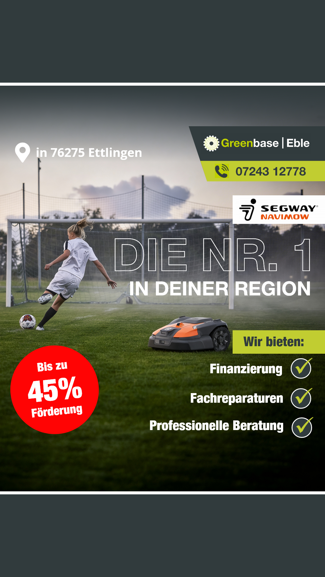 Greenbase Eble GmbH & Co. KG Facebook ad from Jun 12, 2026