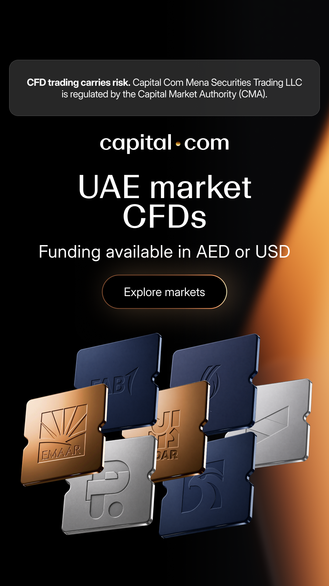 Capital.com International Facebook ad