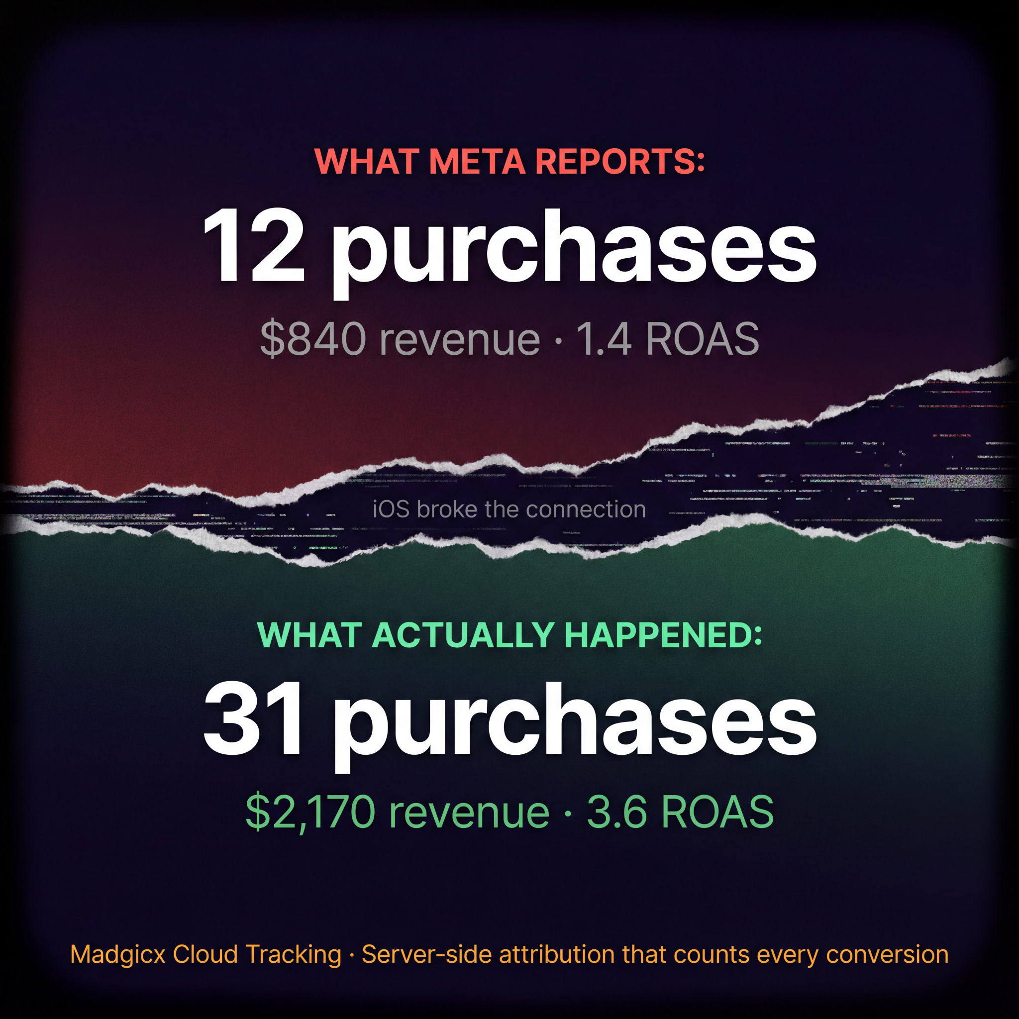madgicx.com Facebook ad