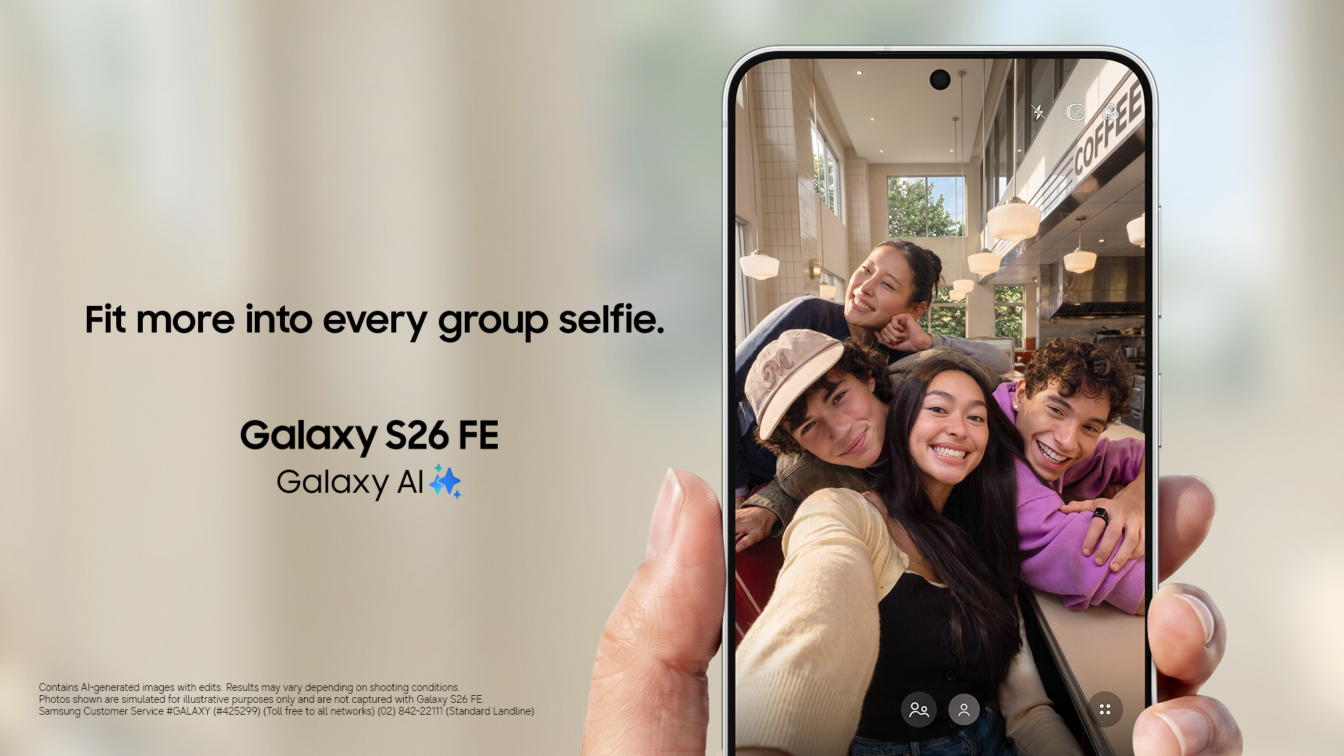 Samsung Facebook ad