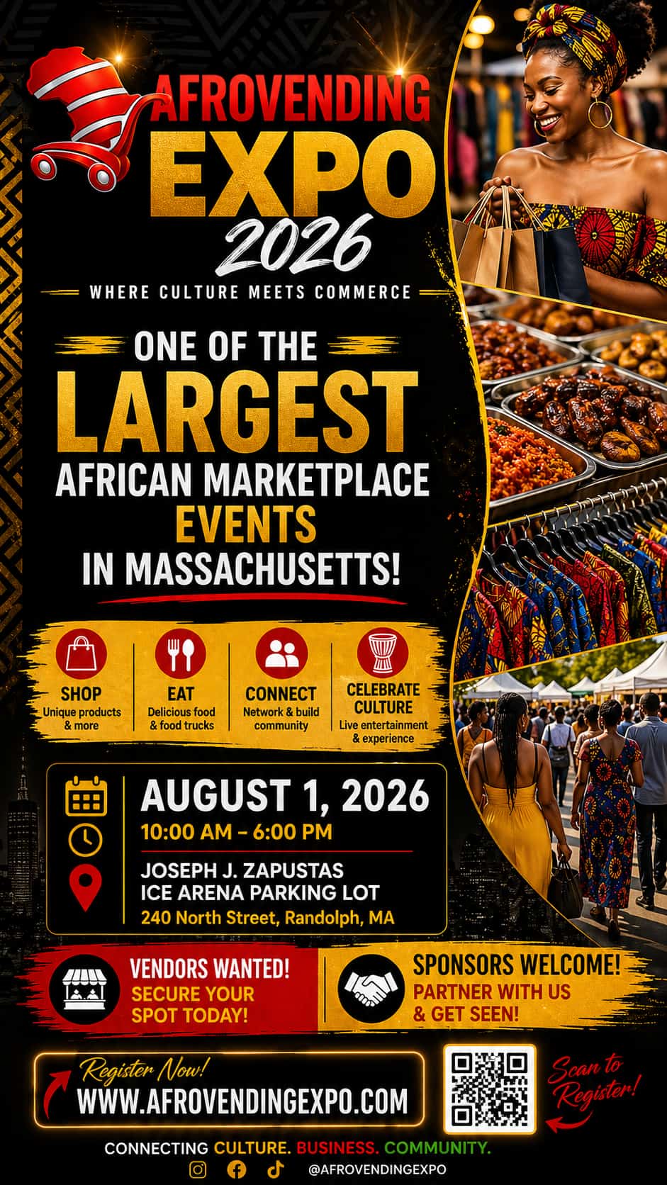 AfroVending Facebook ad: AfroVending Expo 2026 is coming
