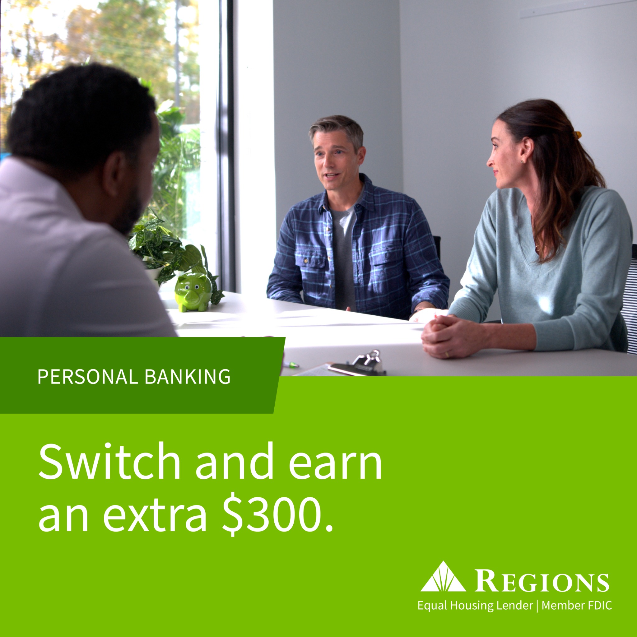 Regions Bank Facebook ad