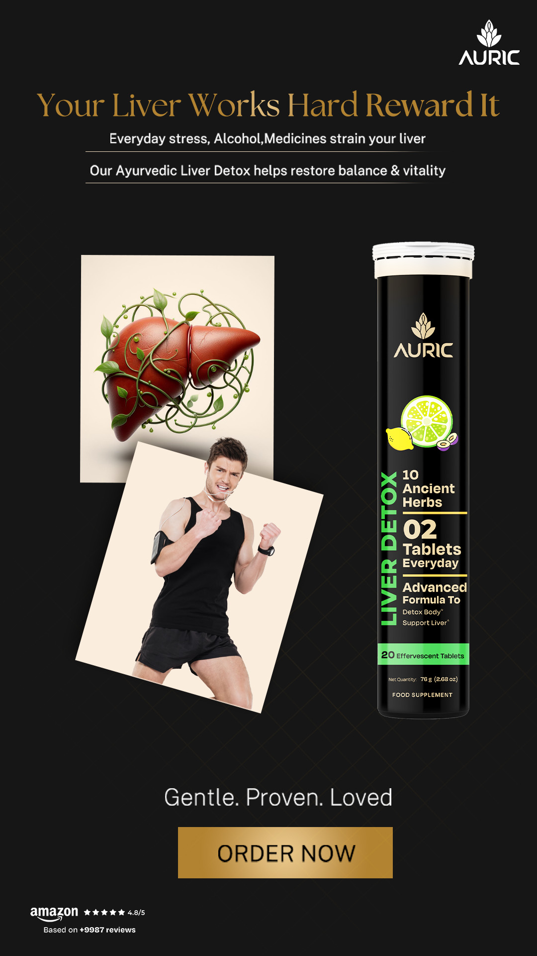 Auric Liver Detox Facebook ad