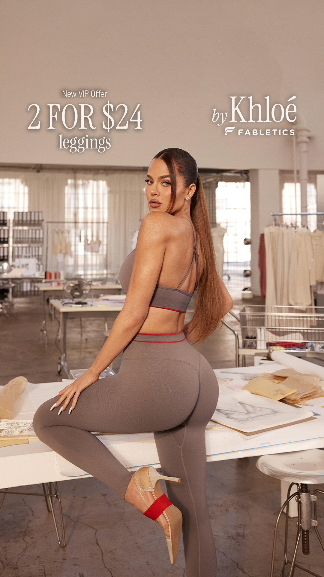 Fabletics Facebook ad