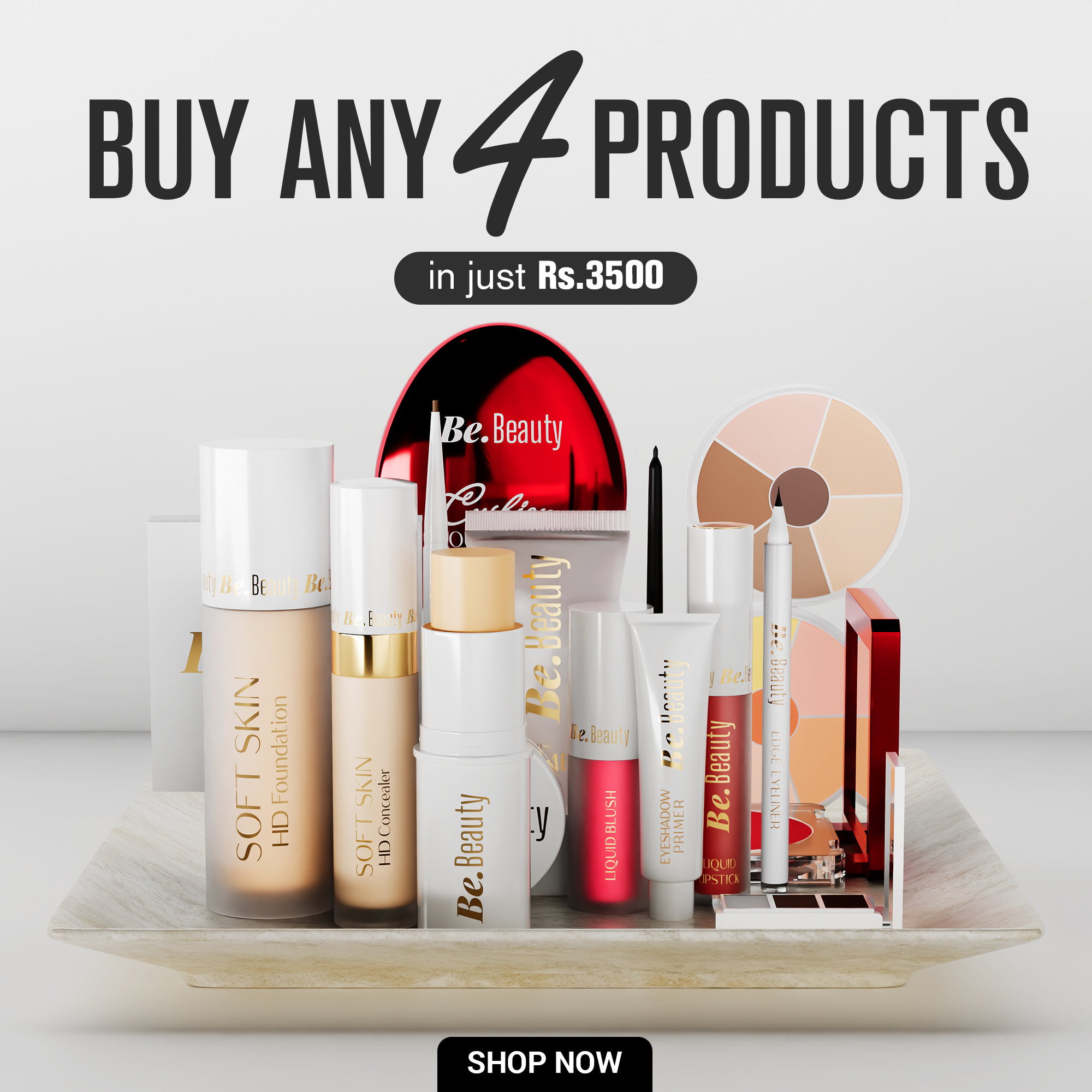 Be.Beauty Facebook ad