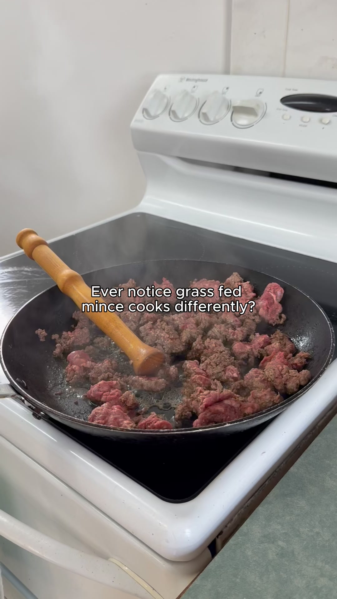 Our Cow Facebook ad: Better than supermarket mince. For a good reason.