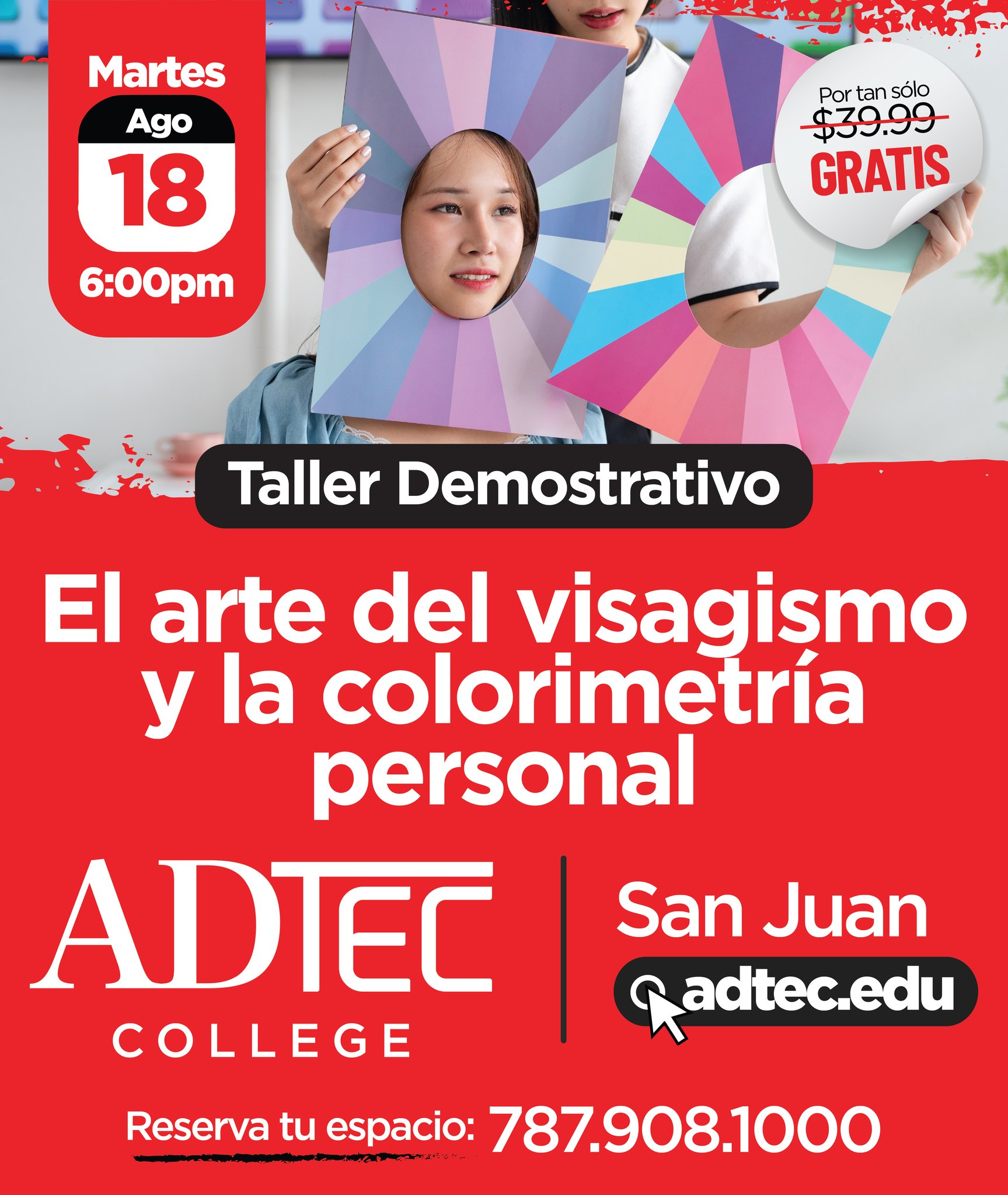 Adtec College Facebook ad