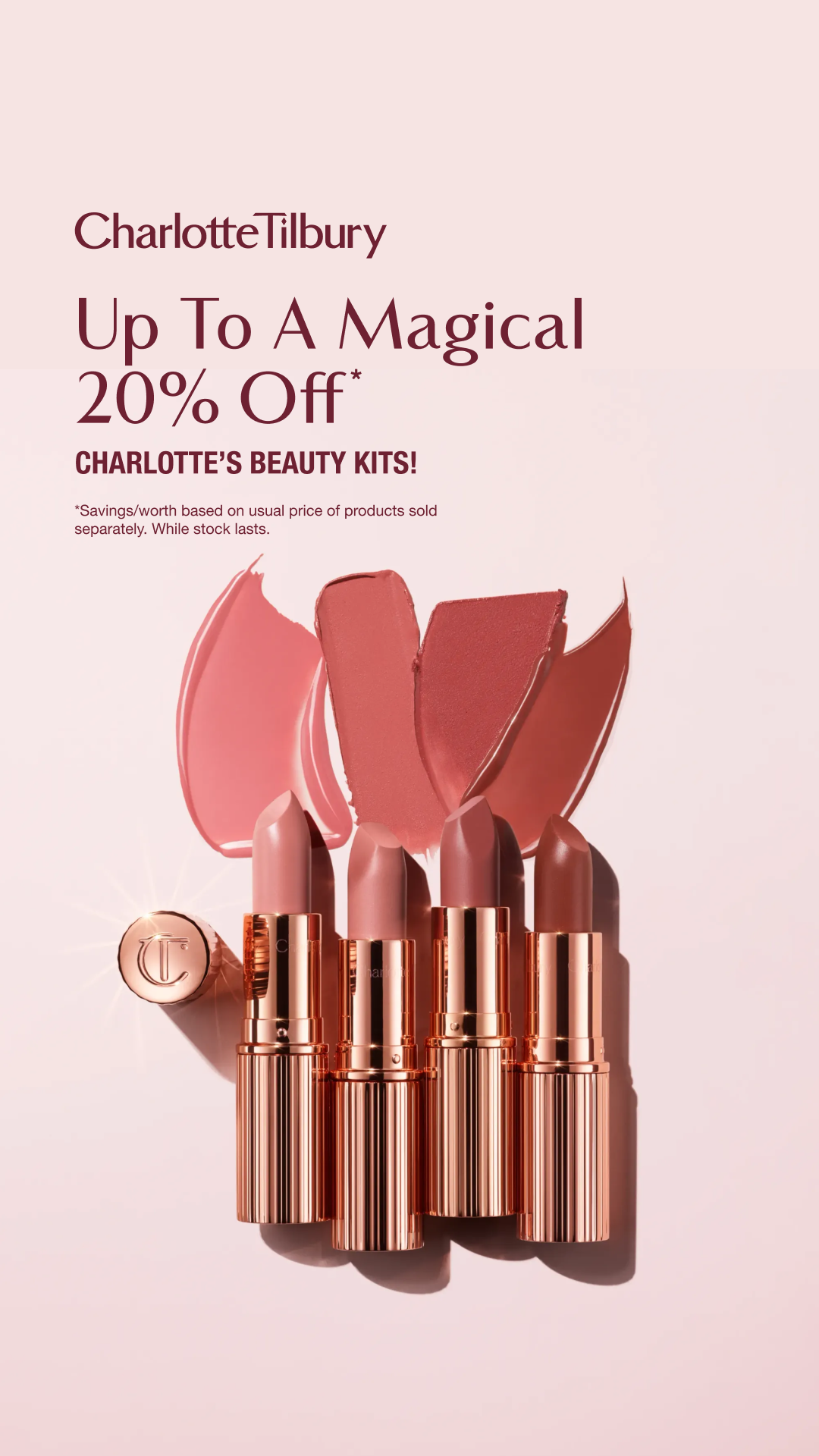 Charlotte Tilbury Facebook ad
