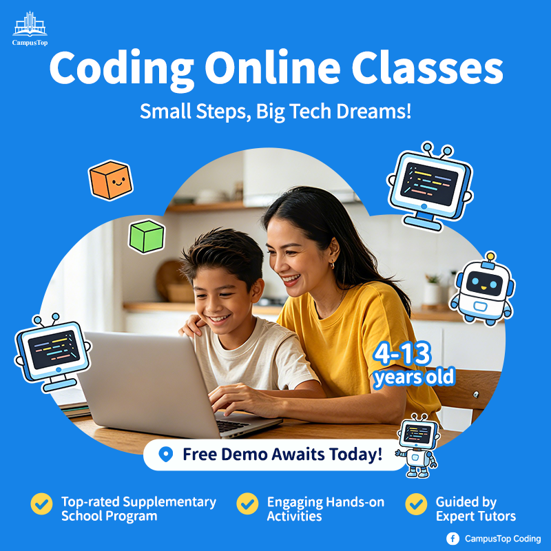 CampusTop Coding Facebook ad