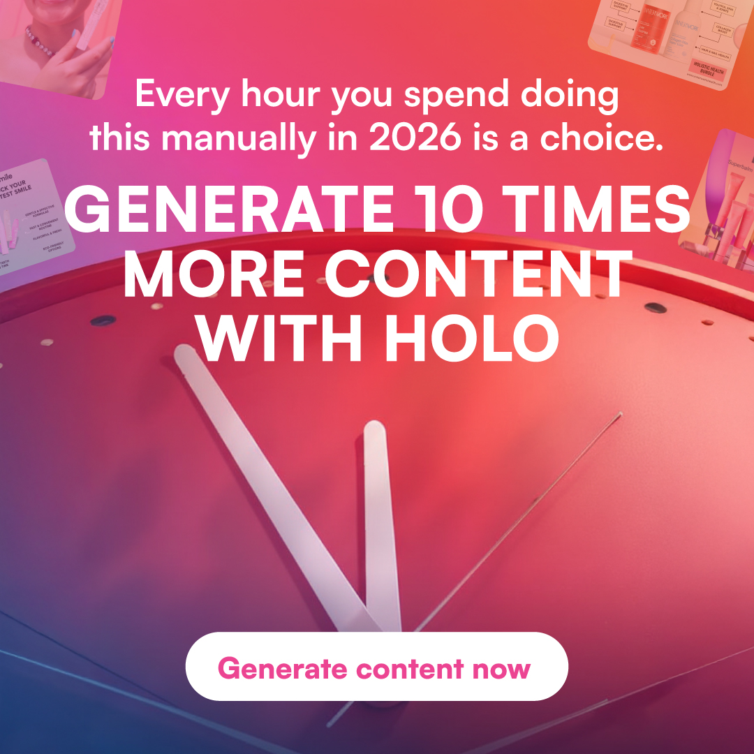 Holo Facebook ad