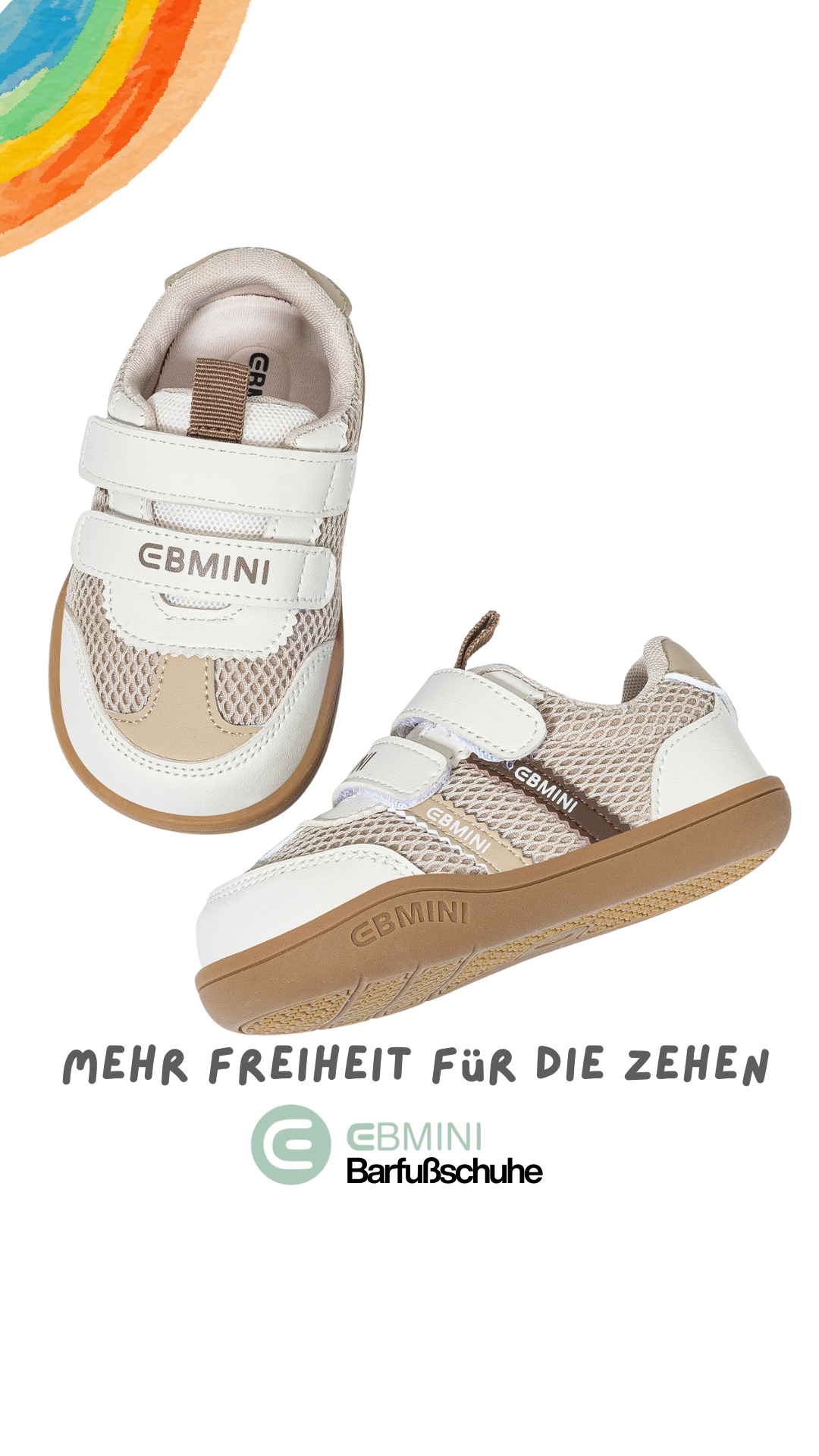 Ebmini - Kinder Barfußschuhe Facebook ad