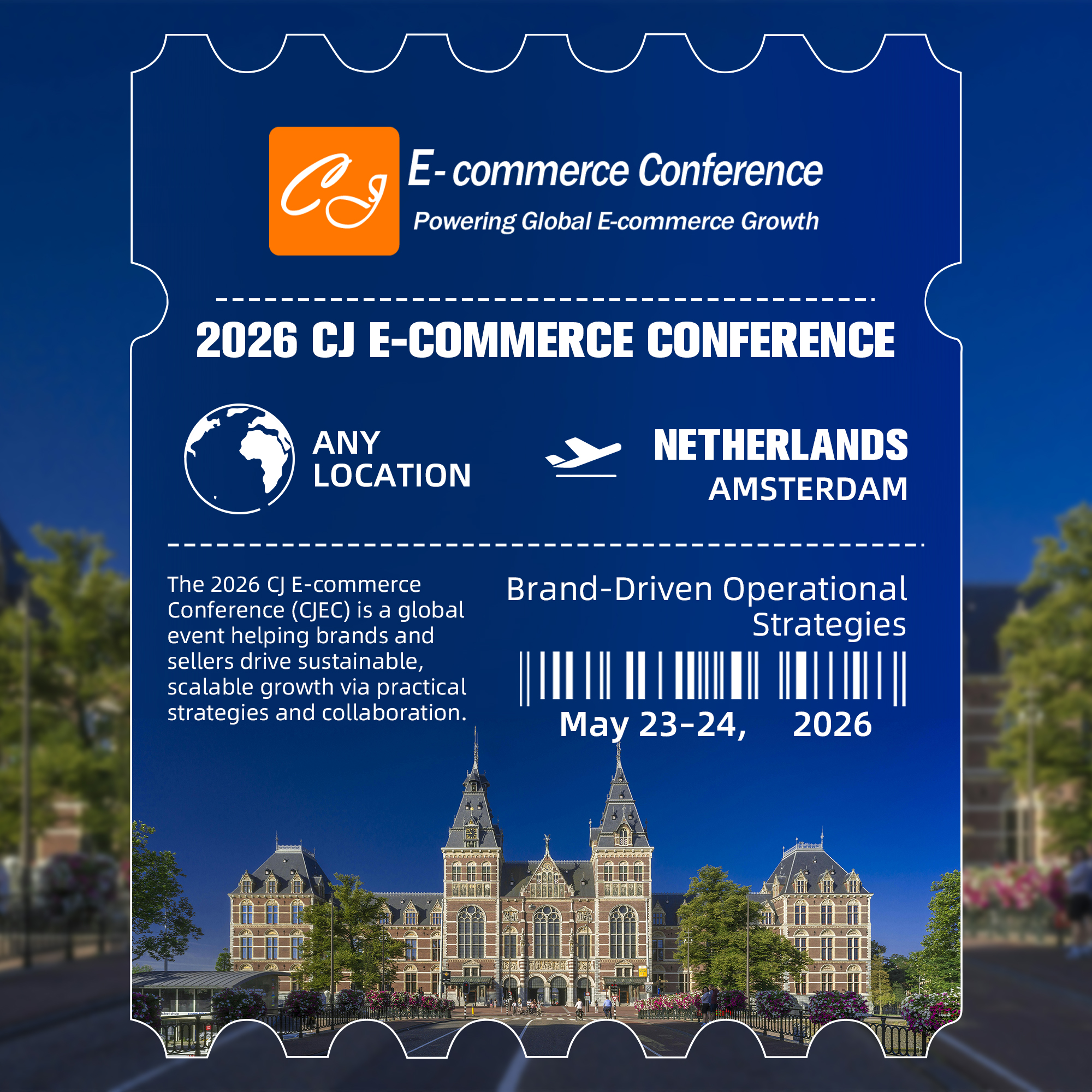 CJdropshipping.com Facebook ad: CJ Dropshipping Conference Sponsorships Now Open!