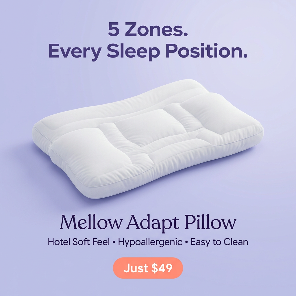 Mellow Pillows Facebook ad