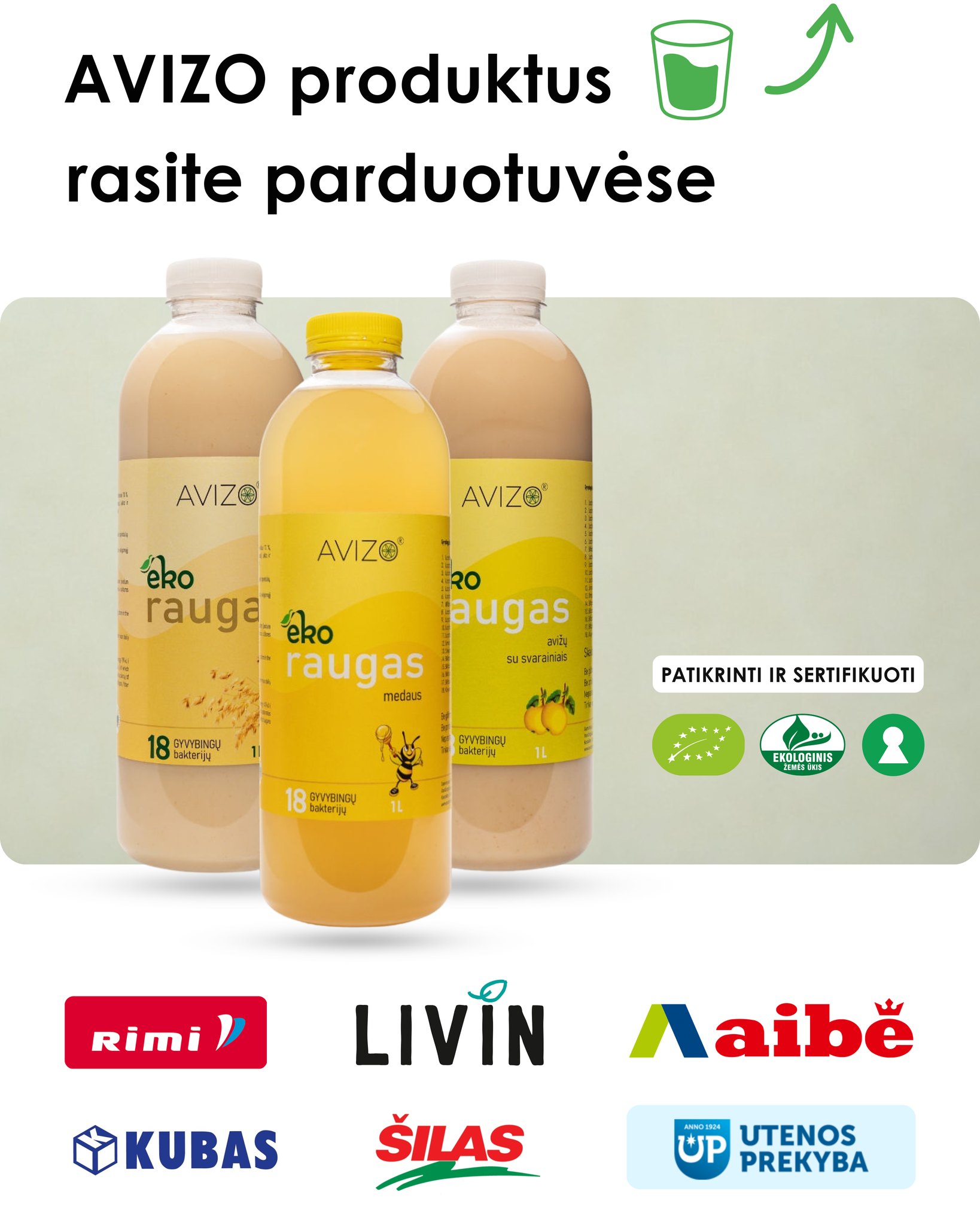 AVIZO Probiotics Facebook ad: - Rimi