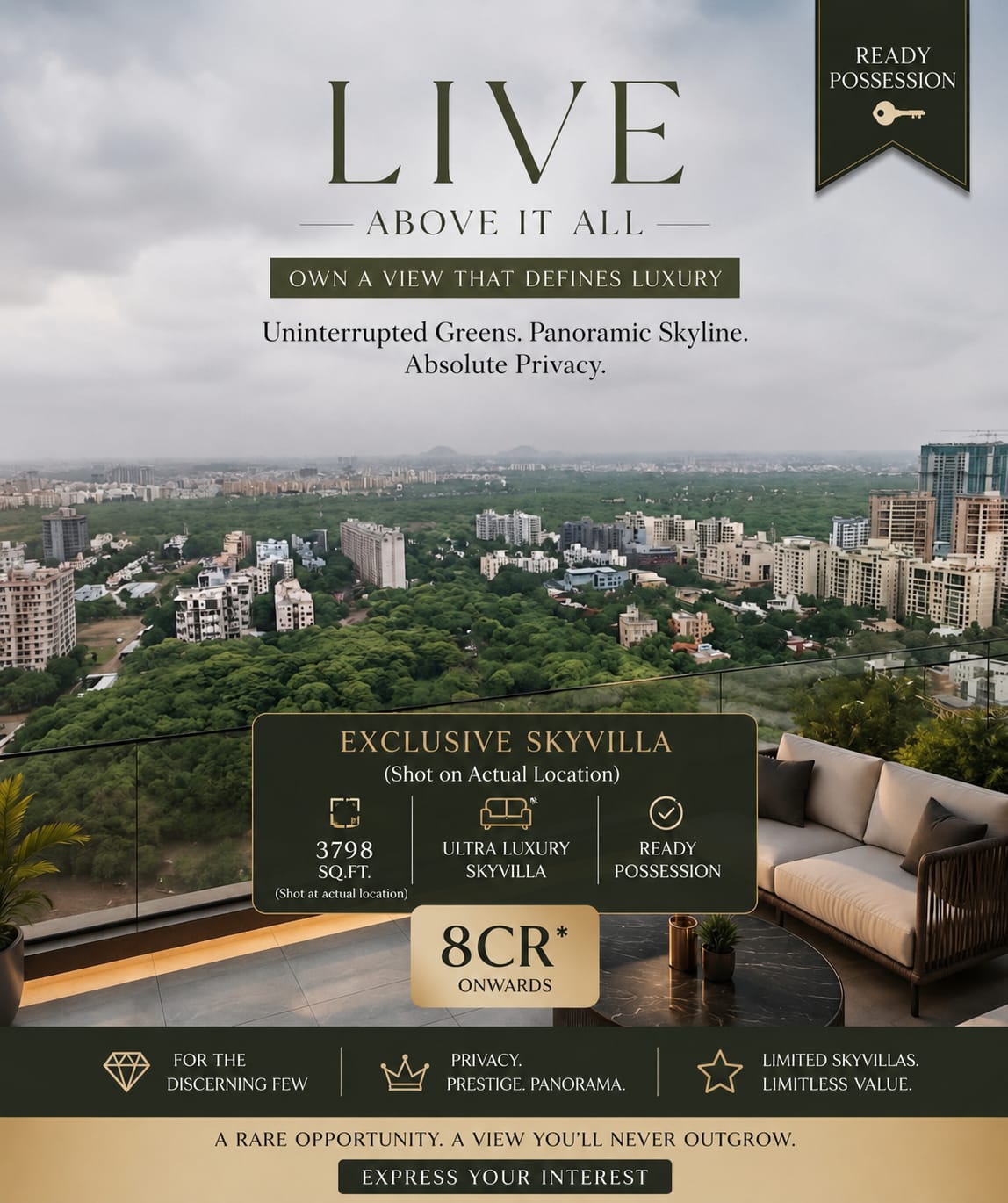 Kaashni Proptech Pvt. Ltd- Sqft2acres Facebook ad: Skyvillas in Baner | 8Cr Onwards*