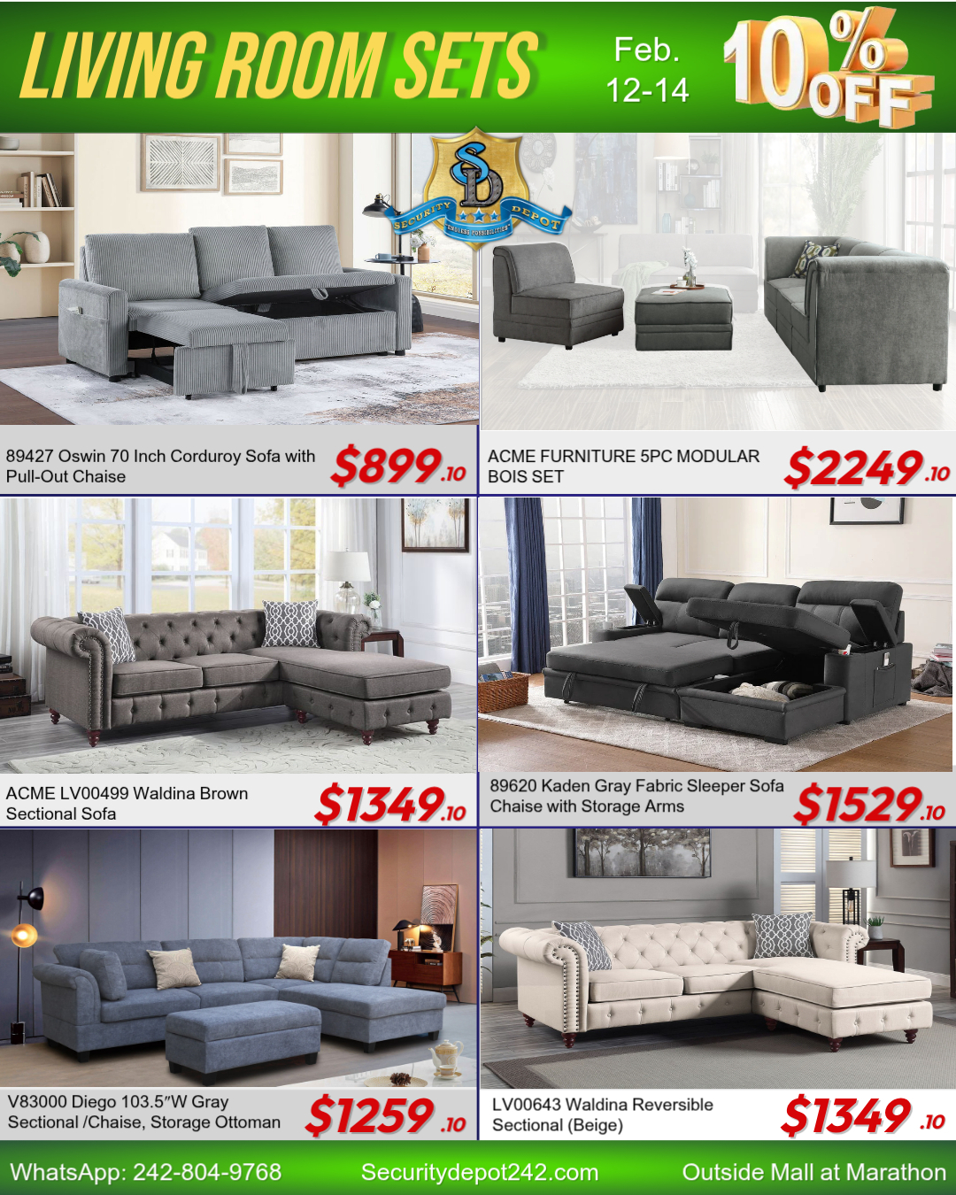 Security Depot Facebook ad: Transform your home into the ultimate hub for…