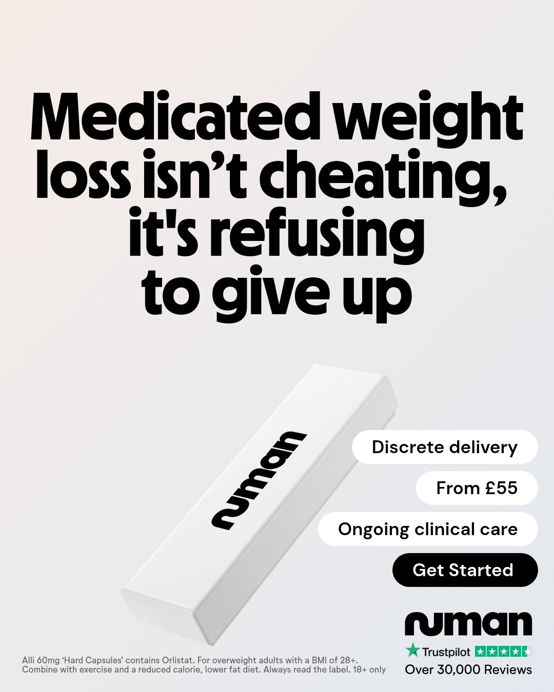Numan - Digital healthcare Facebook ad