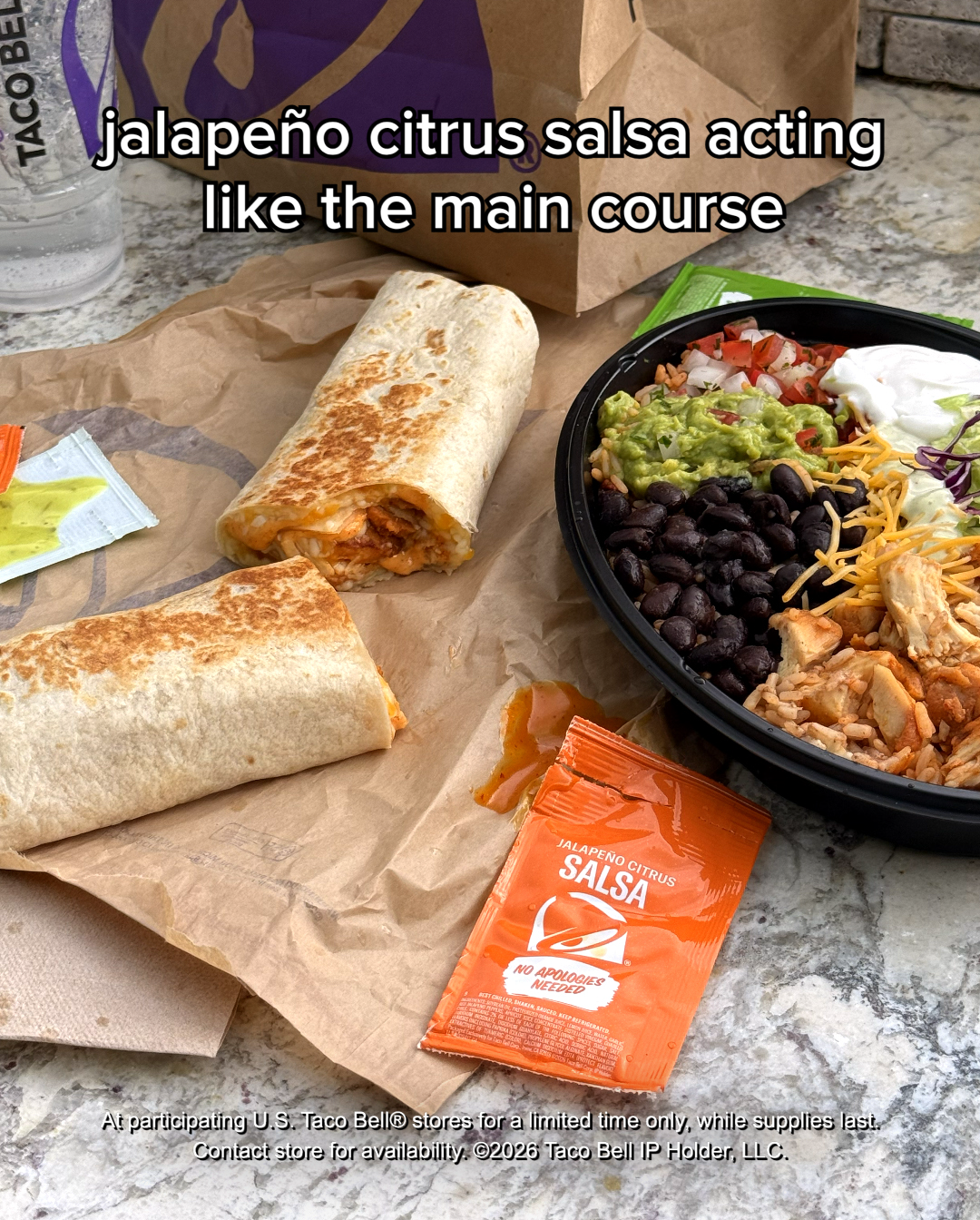 Taco Bell Facebook ad