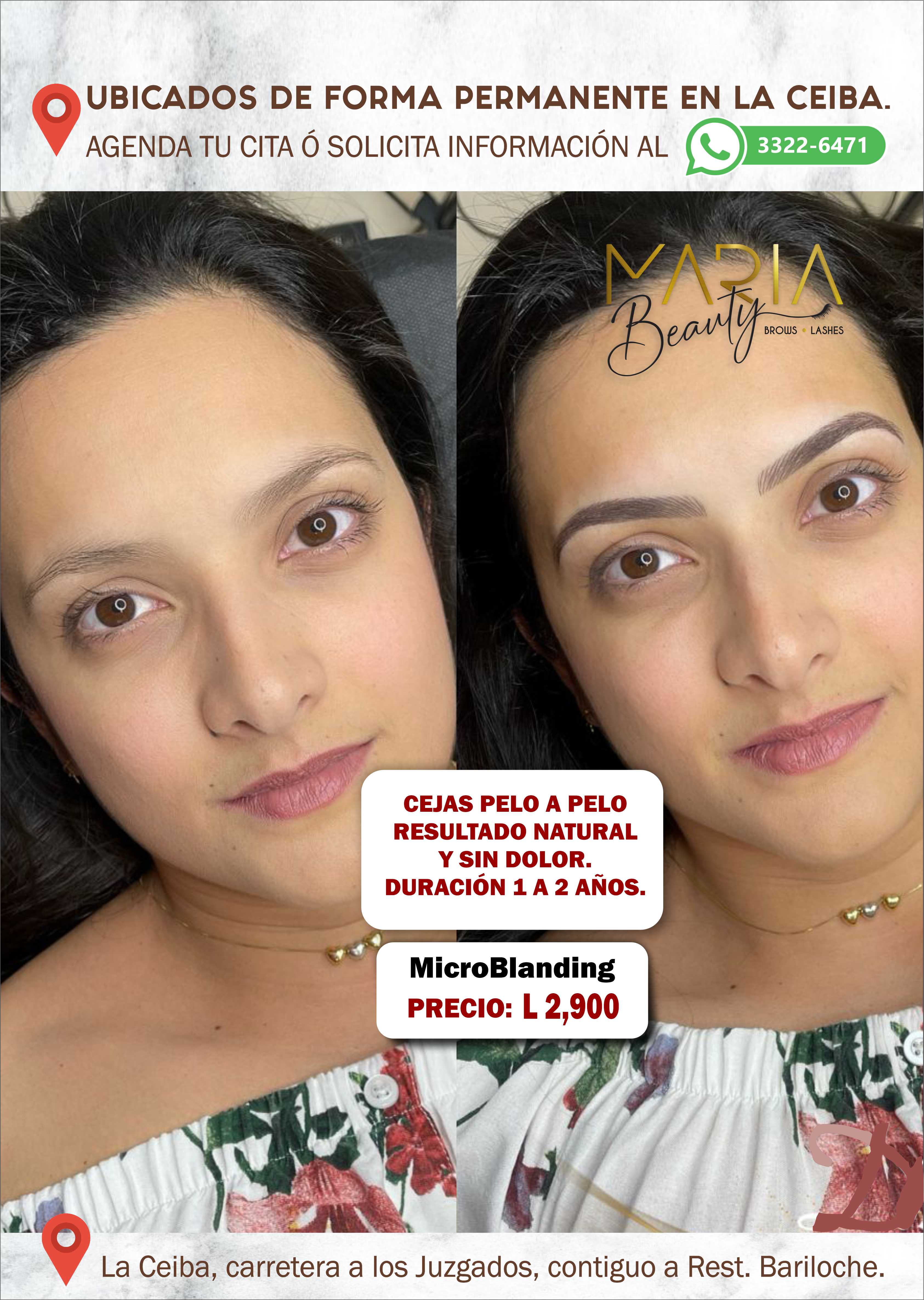 María Beauty Facebook ad