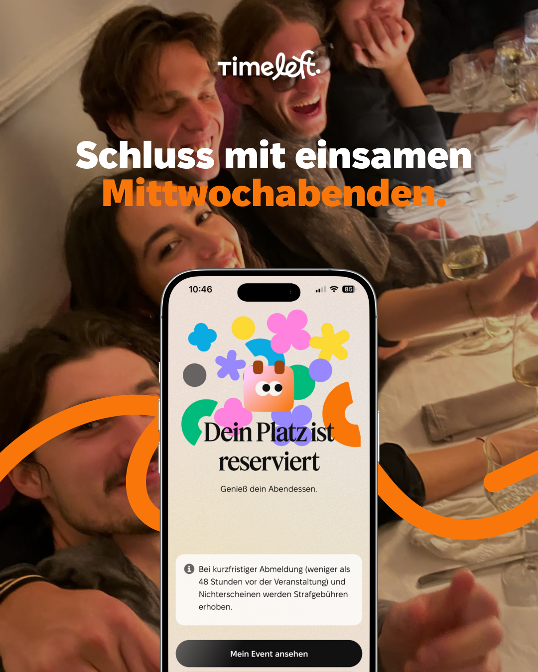 Timeleft Facebook ad